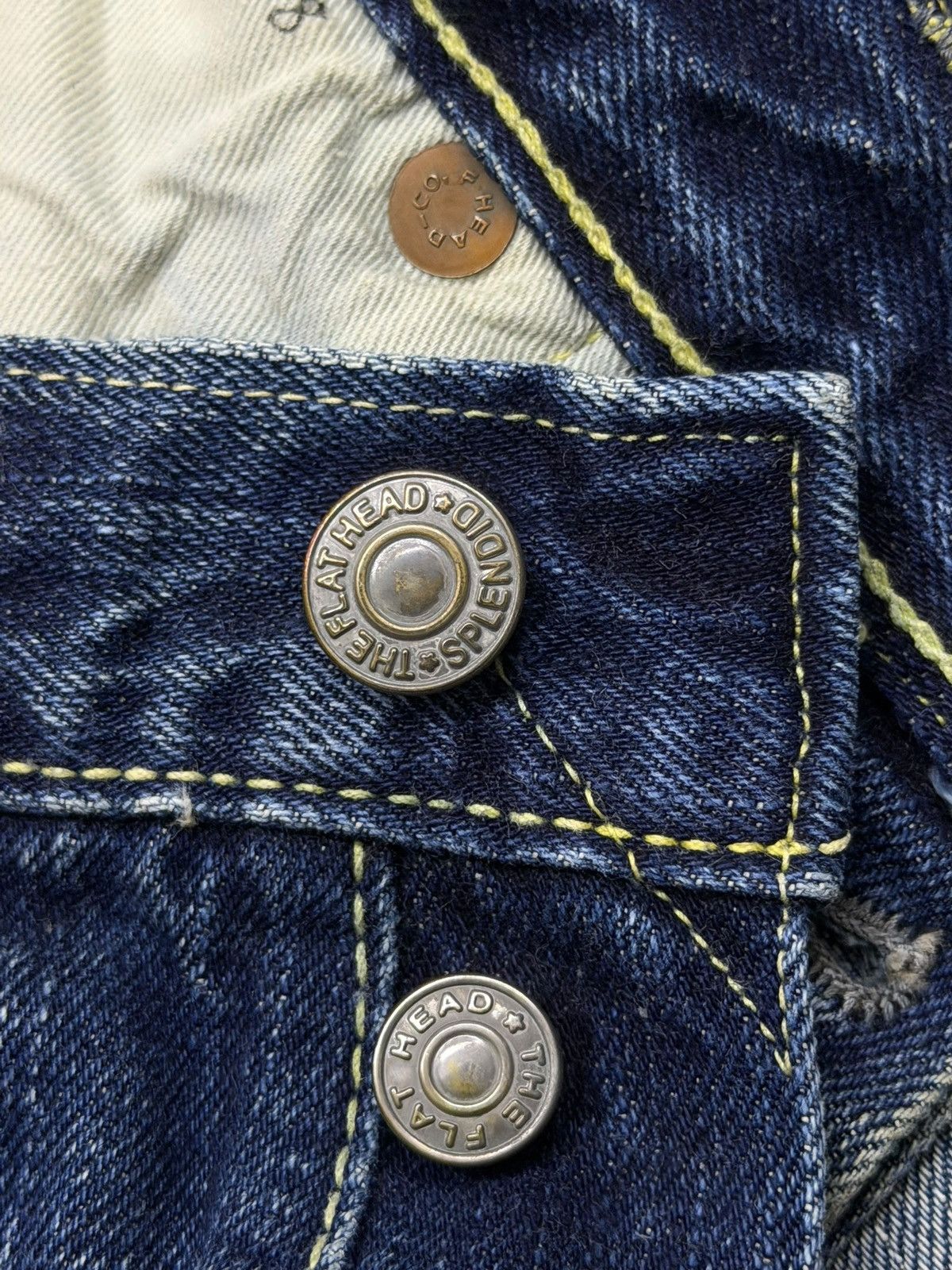 The Flat Head Vintage 00s The Flat Head 3005C Selvedge Denim Jeans | W29 Size US 29 - 13 Thumbnail