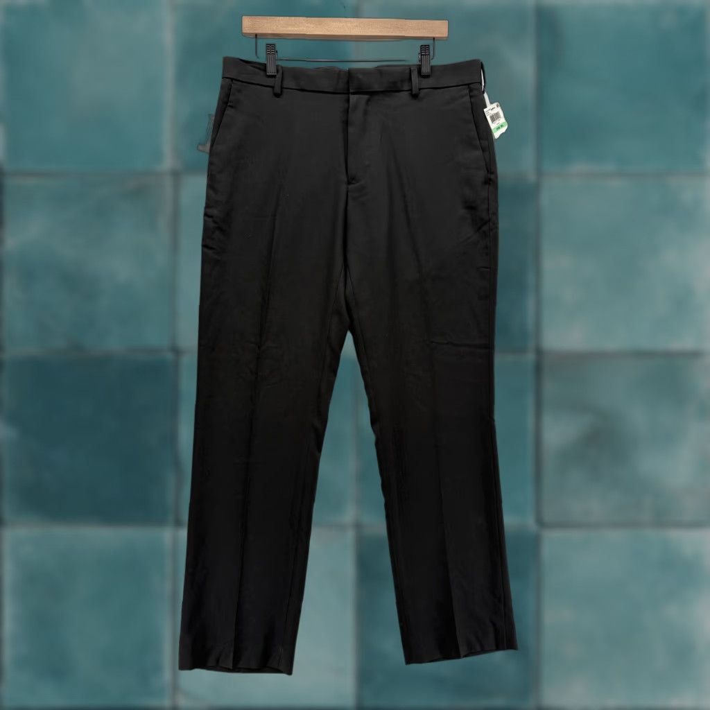 Van Heusen Van Heusen Men's Black Stretch Classic Suit Pants 33W 32L |  Grailed