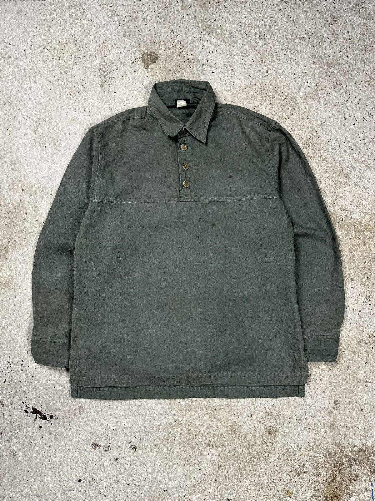 KAVU × Vintage Vintage 90s Kavu Distressed Khaki Light Jacket Size US S / EU 44-46 / 1 - 1 Thumbnail