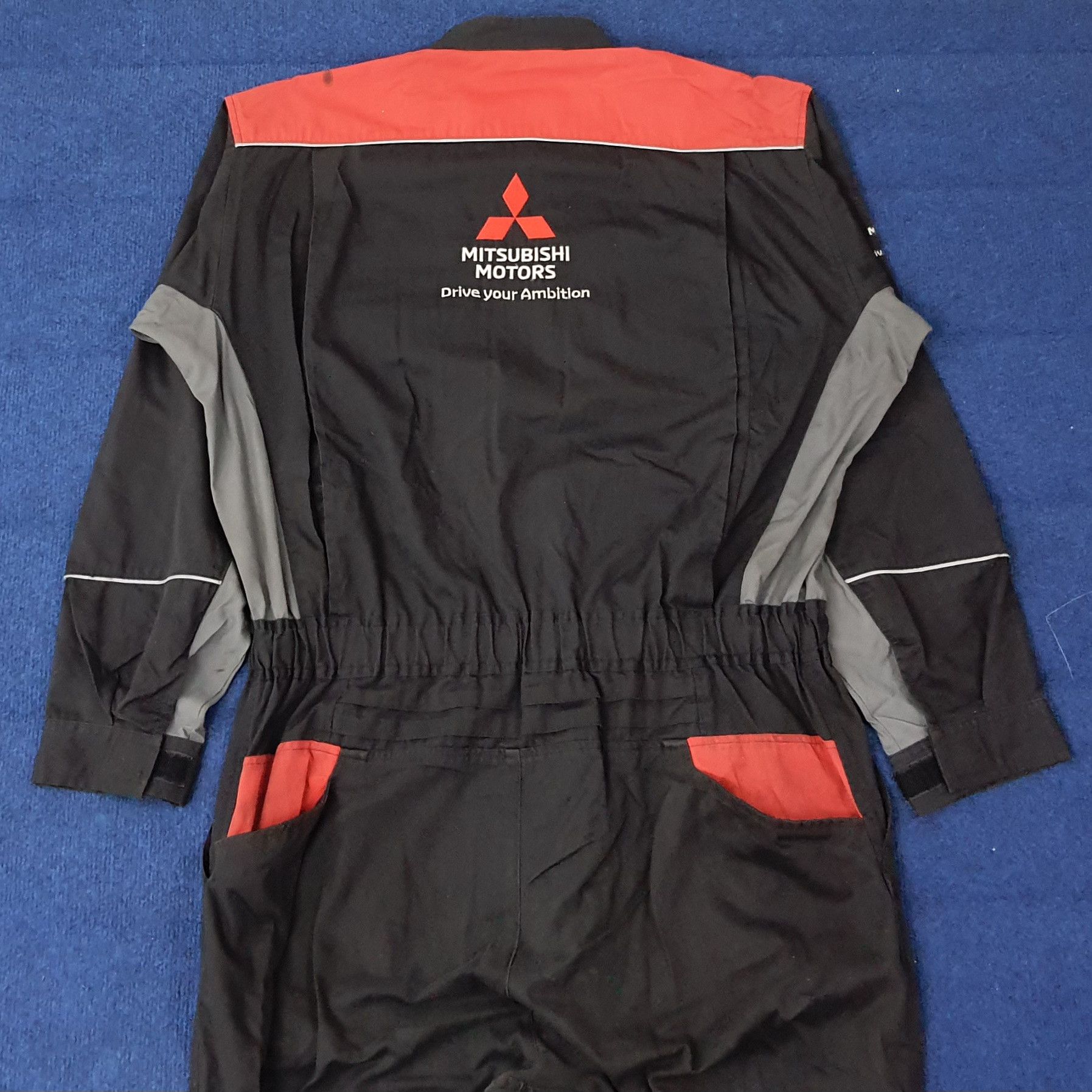 Vintage Mitsubishi Motor Sports Racing Coverall C257N4