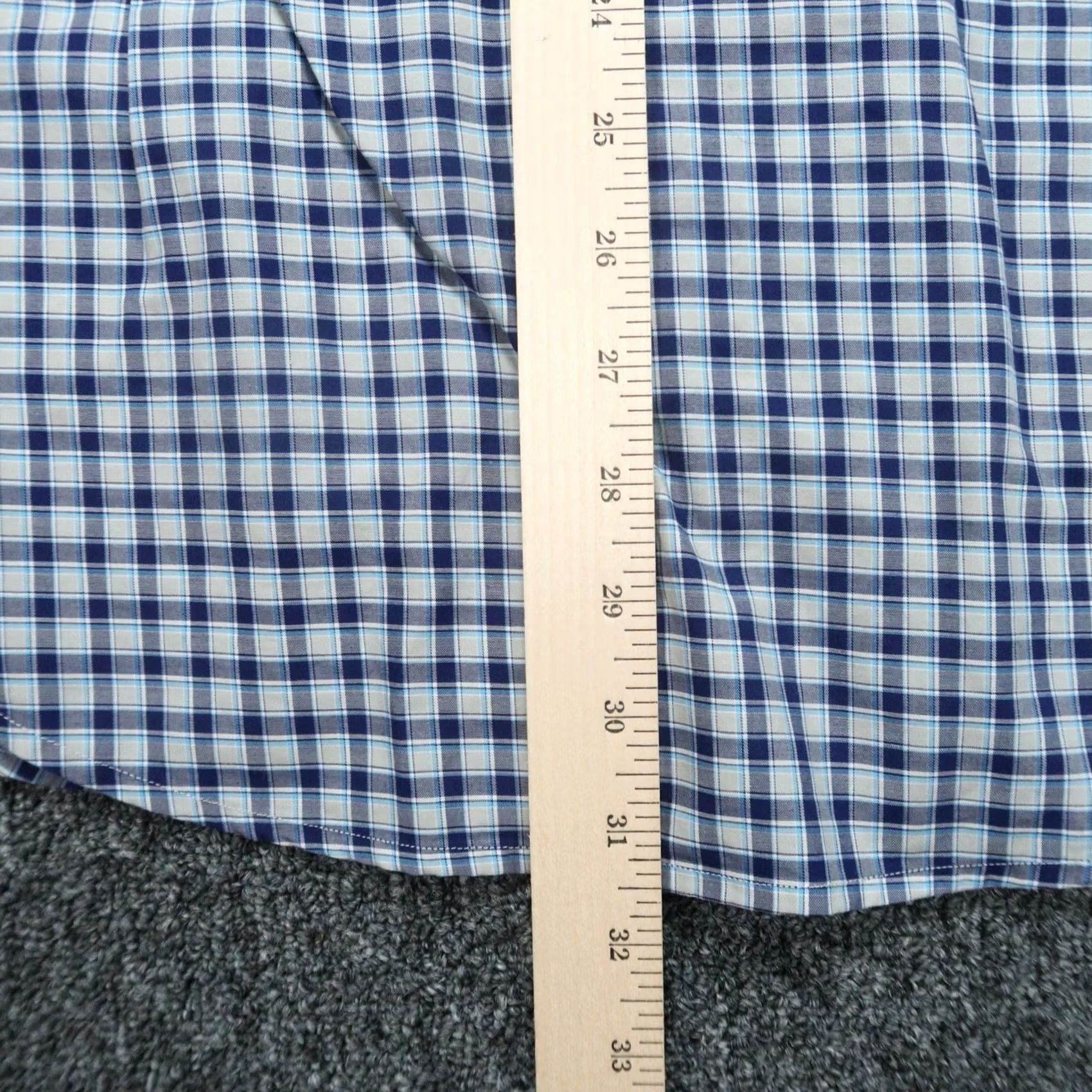 Eton Eton Shirt Men Large 16 Blue Check Long Sleeve Button Up Shirt Size US L / EU 52-54 / 3 - 6 Thumbnail