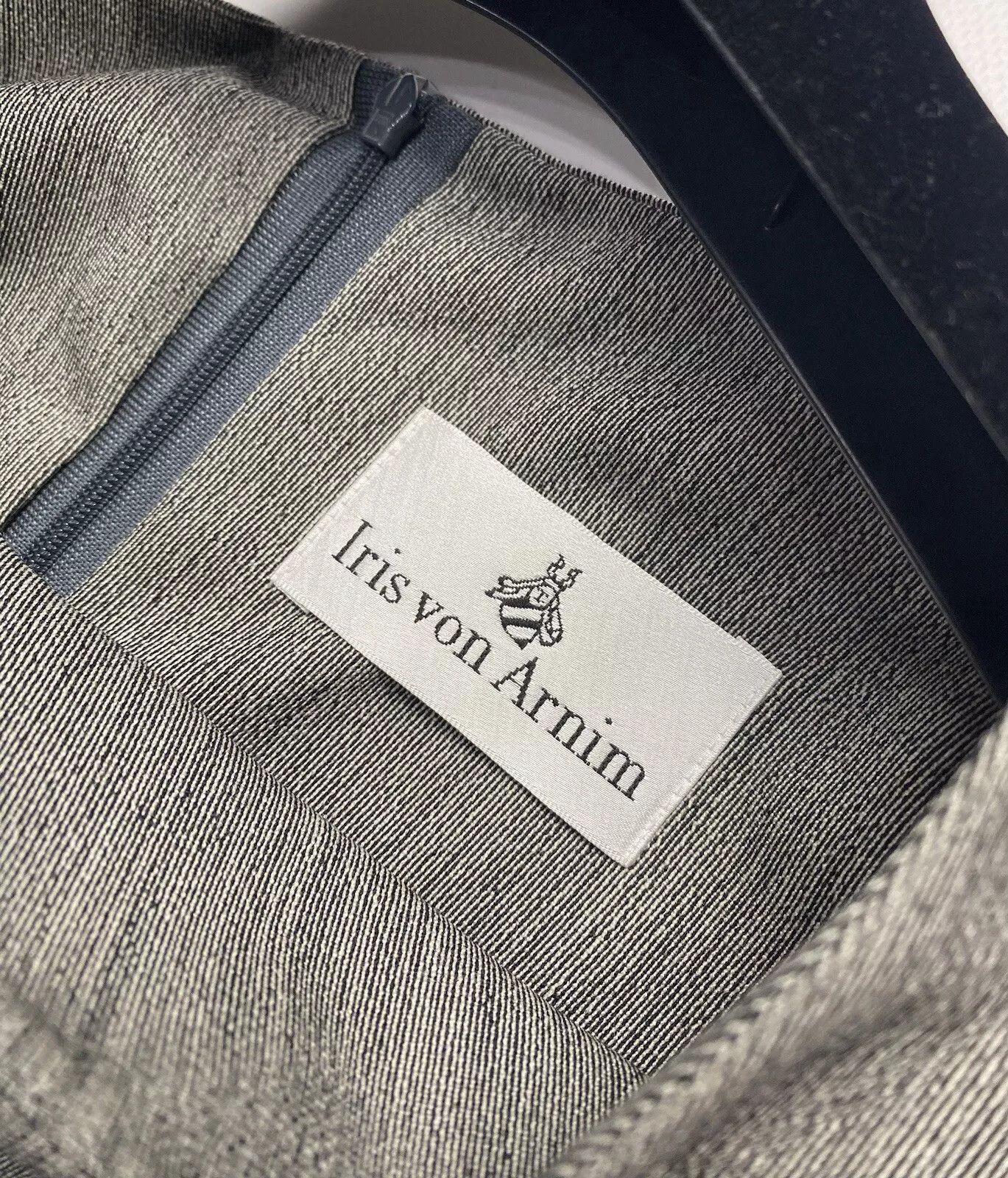 Iris von Arnim Iris von Arnim Women’s Wool Midi Dress Grey – Size 38 (S) Size S / US 4 / IT 40 - 8 Thumbnail