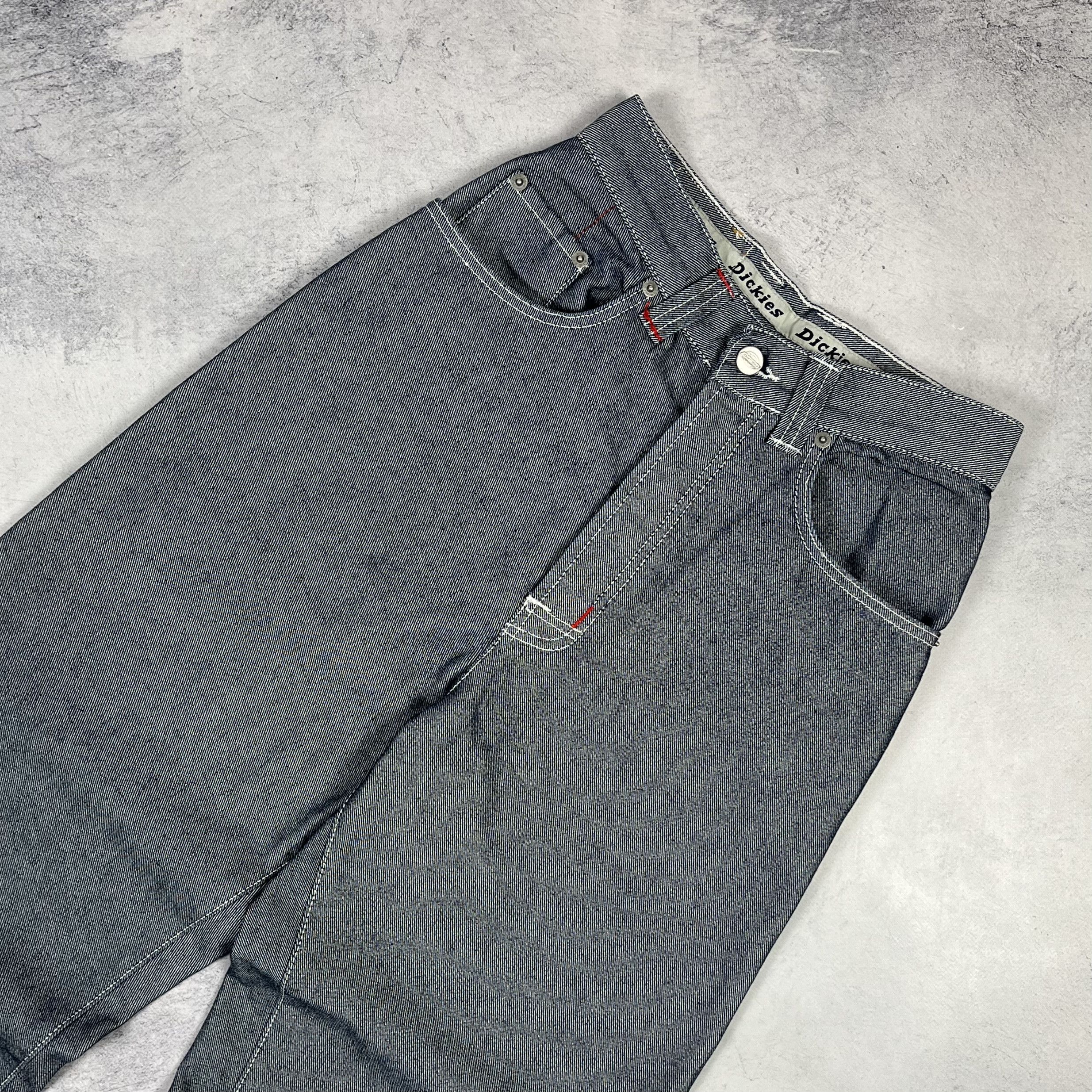Dickies Vintage Dickies Baggy Silver Blue Pants Jeans 90’s Size US 26 / EU 42 - 11 Thumbnail