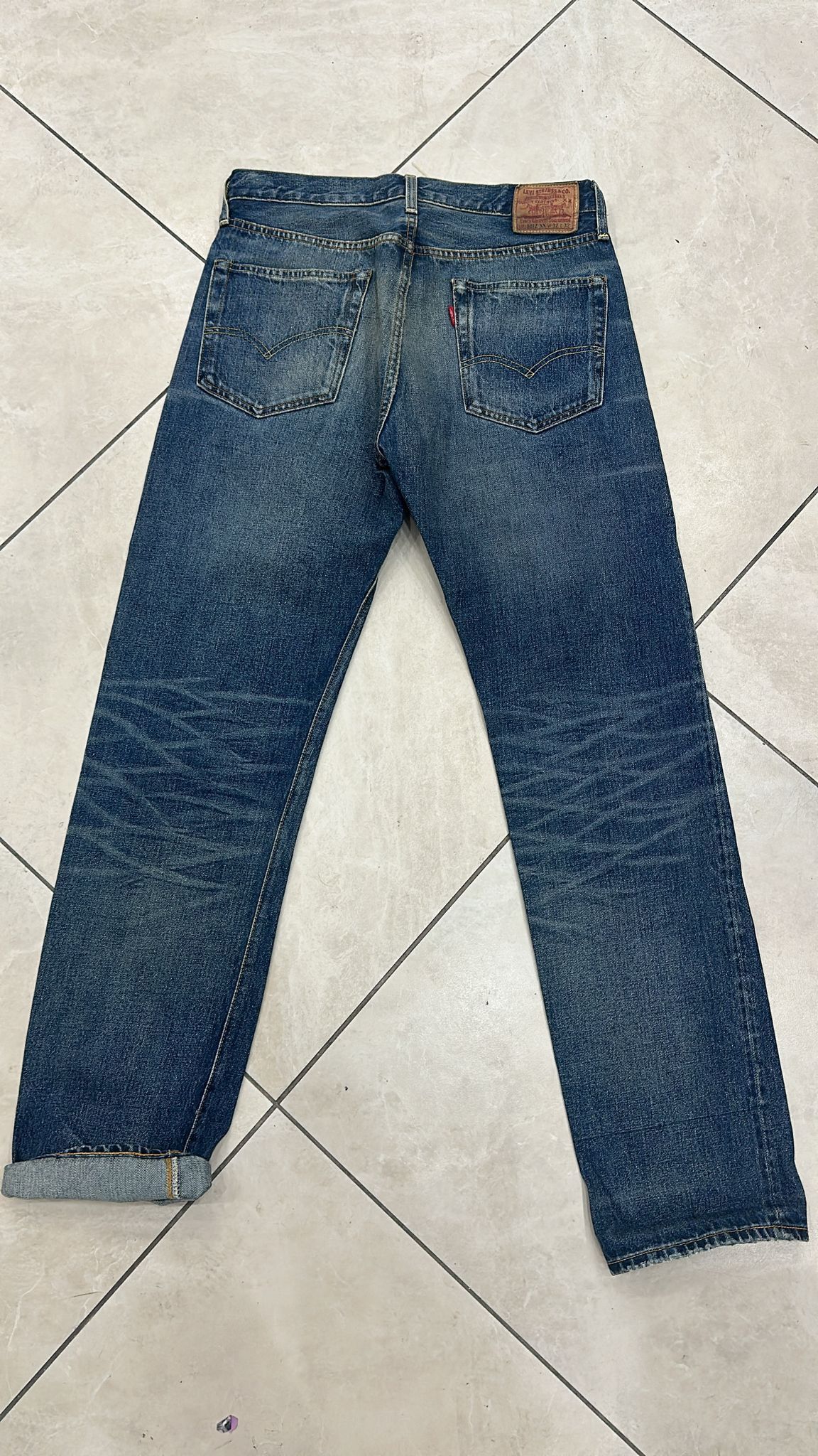 Levi's Vintage Clothing LVC Levi's Vintage Clothing 1954 501XX BigE Selvedge Jeans Size US 32 / EU 48 - 2 Thumbnail