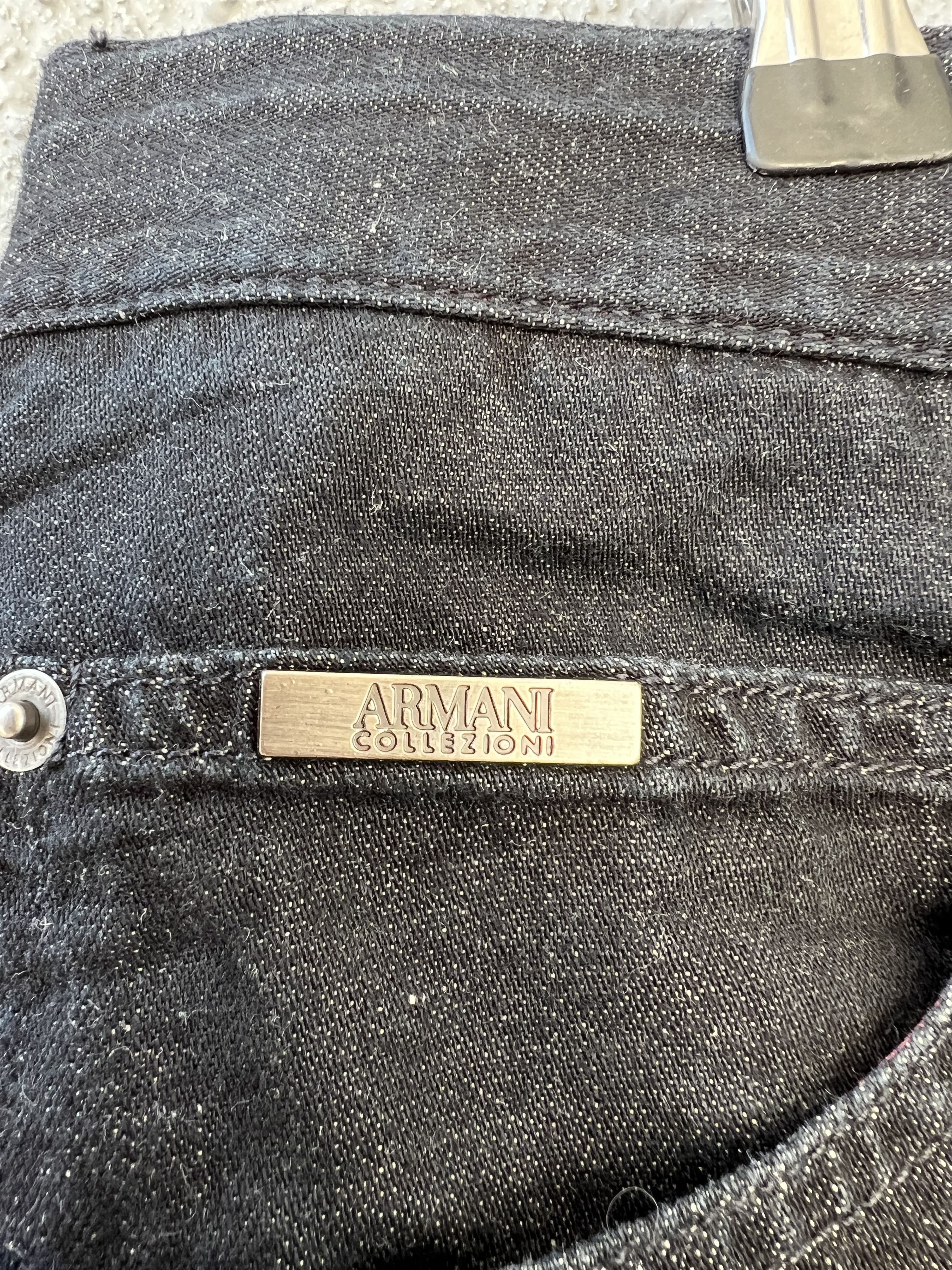 Armani Collezioni Armani Collezioni Denim Jeans 36 Size US 36 / EU 52 - 3 Thumbnail