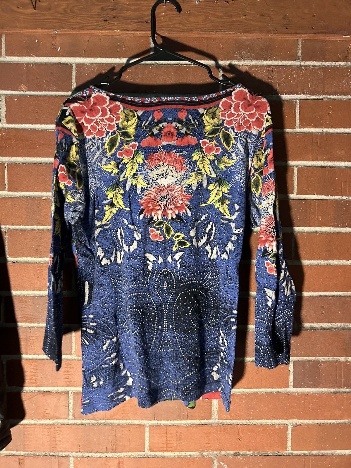 Katin × Vintage Vintage All Over Floral Print Long Sleeve Size M / US 6-8 / IT 42-44 - 2 Thumbnail