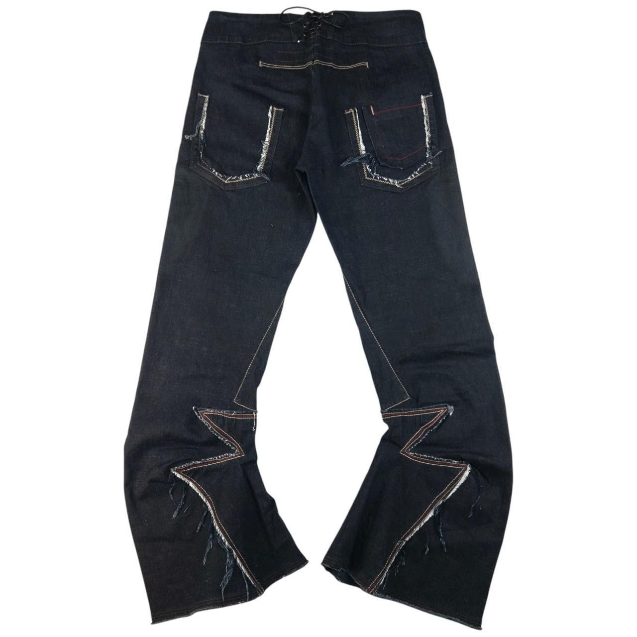 Marithe + Francois Girbaud Vintage Marithe Francois Girbaud Embroidered Denim Jeans M Size 30" / US 8 / IT 44 - 1 Thumbnail