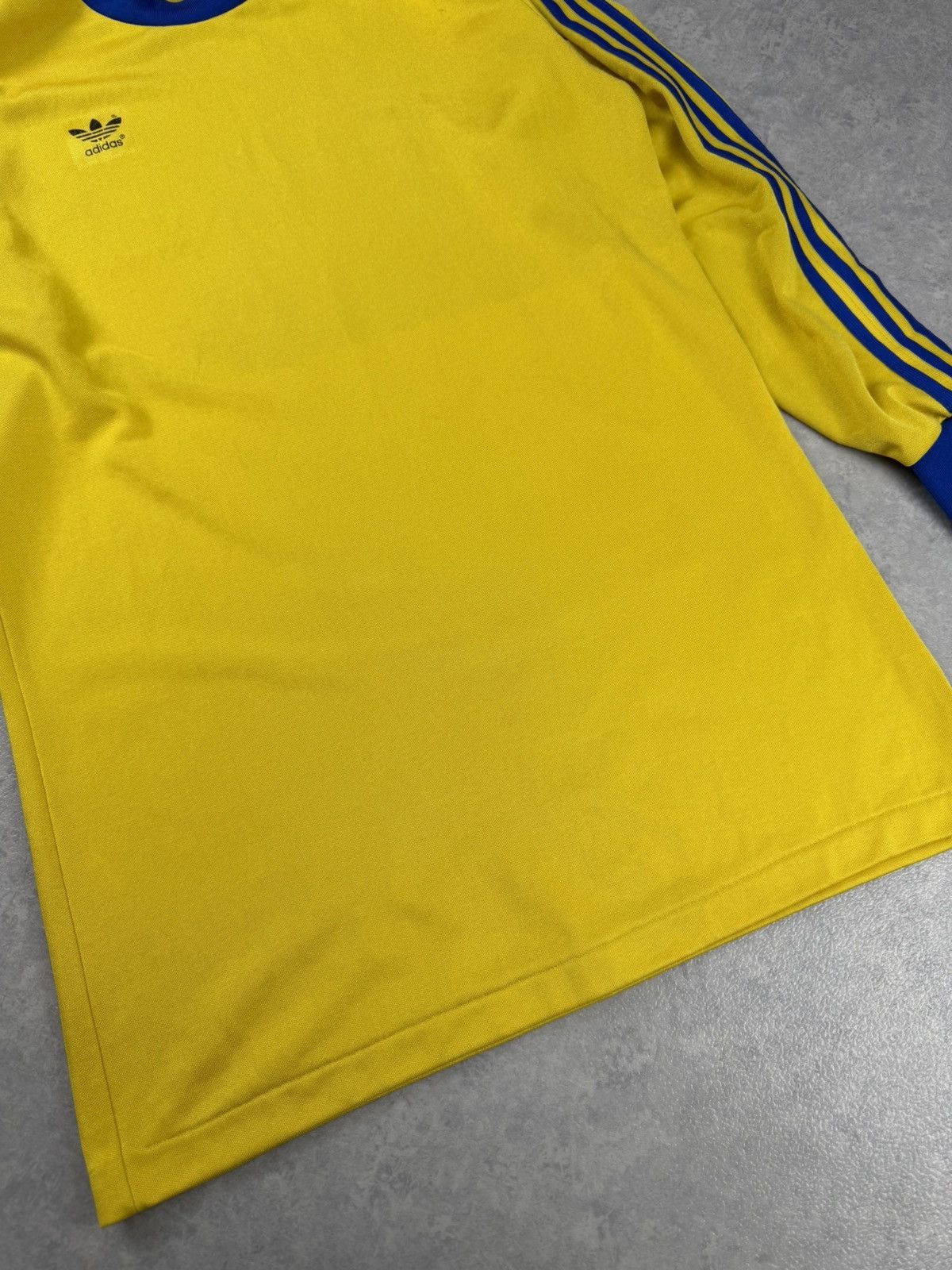 Adidas Adidas Vintage 1970s Soccer Jersey Made in West Germany Size US L / EU 52-54 / 3 - 2 Thumbnail