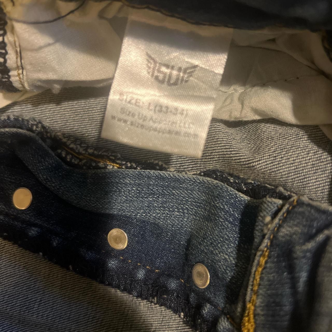 Other Size Up Tri-Stretch Distress Whisker Jeans similar to MNML Size US 32 / EU 48 - 3 Thumbnail