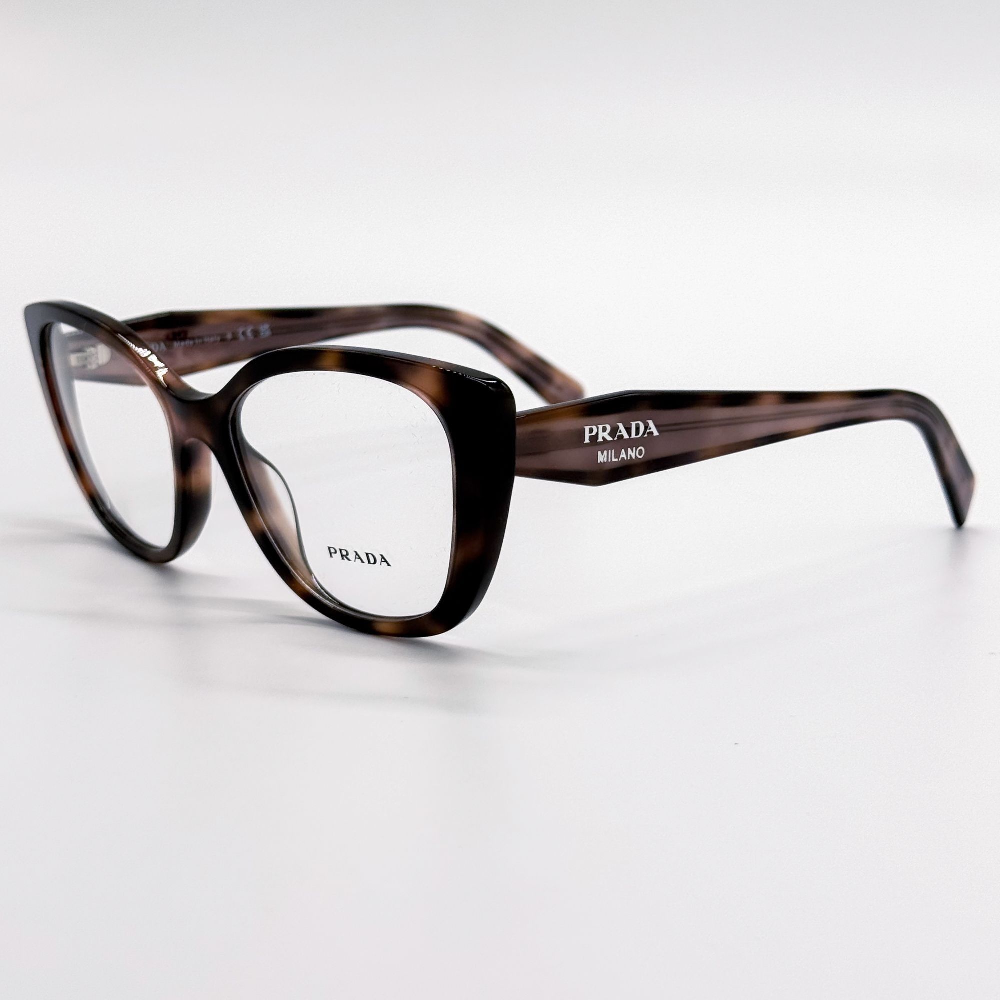 Prada NEW PRADA EYEGLASSES PRB04V 23A1O1 HAVANA WOMEN PR B04V 23A1 Size ONE SIZE - 6 Thumbnail