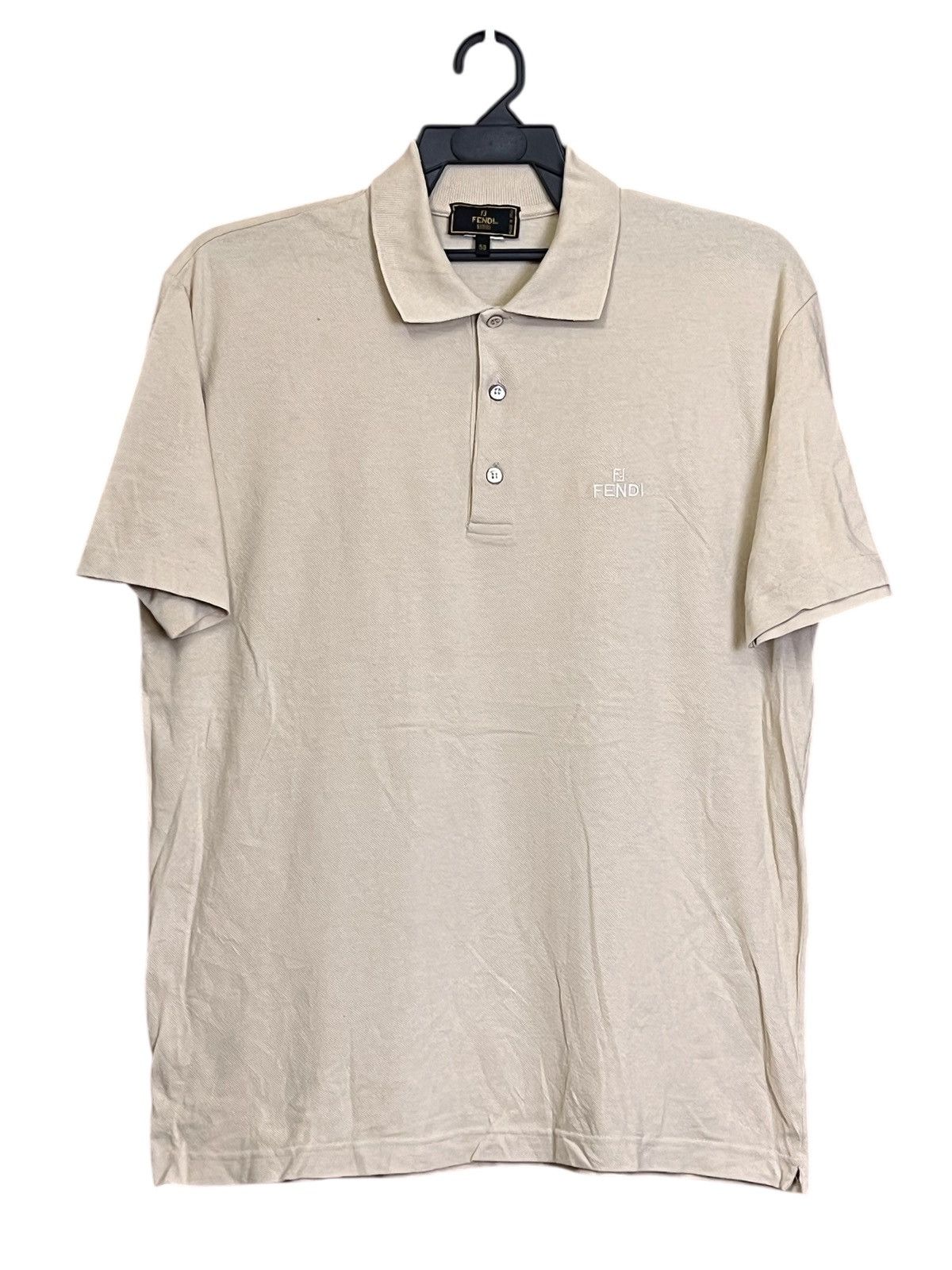 Fendi Vintage FENDI made in italy polo shirt Size US L / EU 52-54 / 3 - 1 Thumbnail