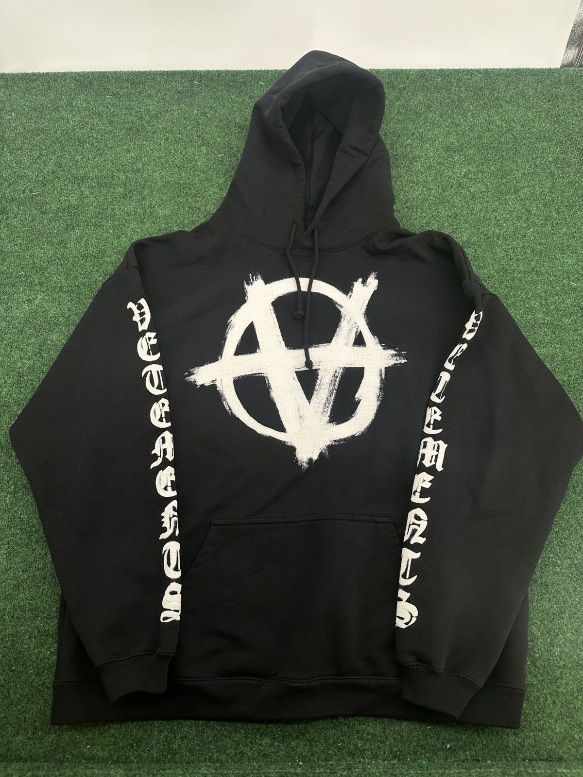 Vetements Vetements Anarchy Hoodie Guram | Grailed