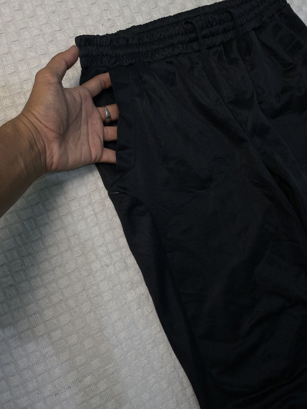 Bodega × Oakley 💥 VINTAGE OAKLEY 90S BLACK LONG TRACK PANTS Y2K Size US 28 / EU 44 - 3 Thumbnail