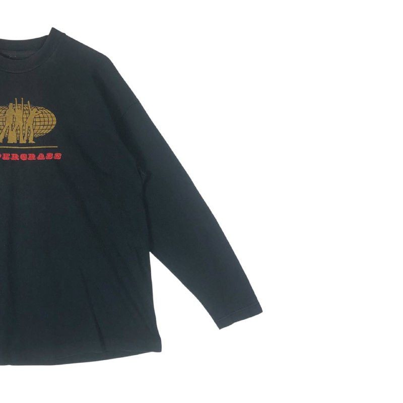 Band Tees Vintage Supergrass Britpop Logo Men T-shirt L/S Size US L / EU 52-54 / 3 - 8 Thumbnail