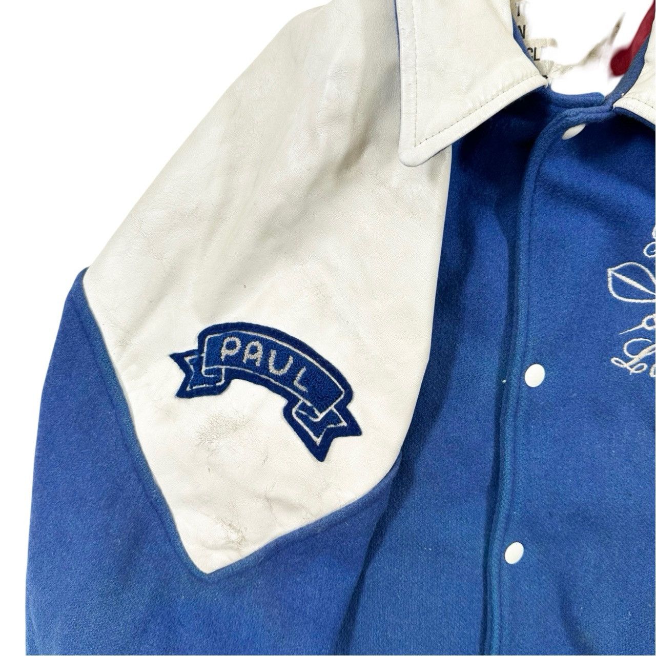 Vintage Vintage 90s Reids Lounge Button Up Varsity Jacket Size US M / EU 48-50 / 2 - 5 Thumbnail