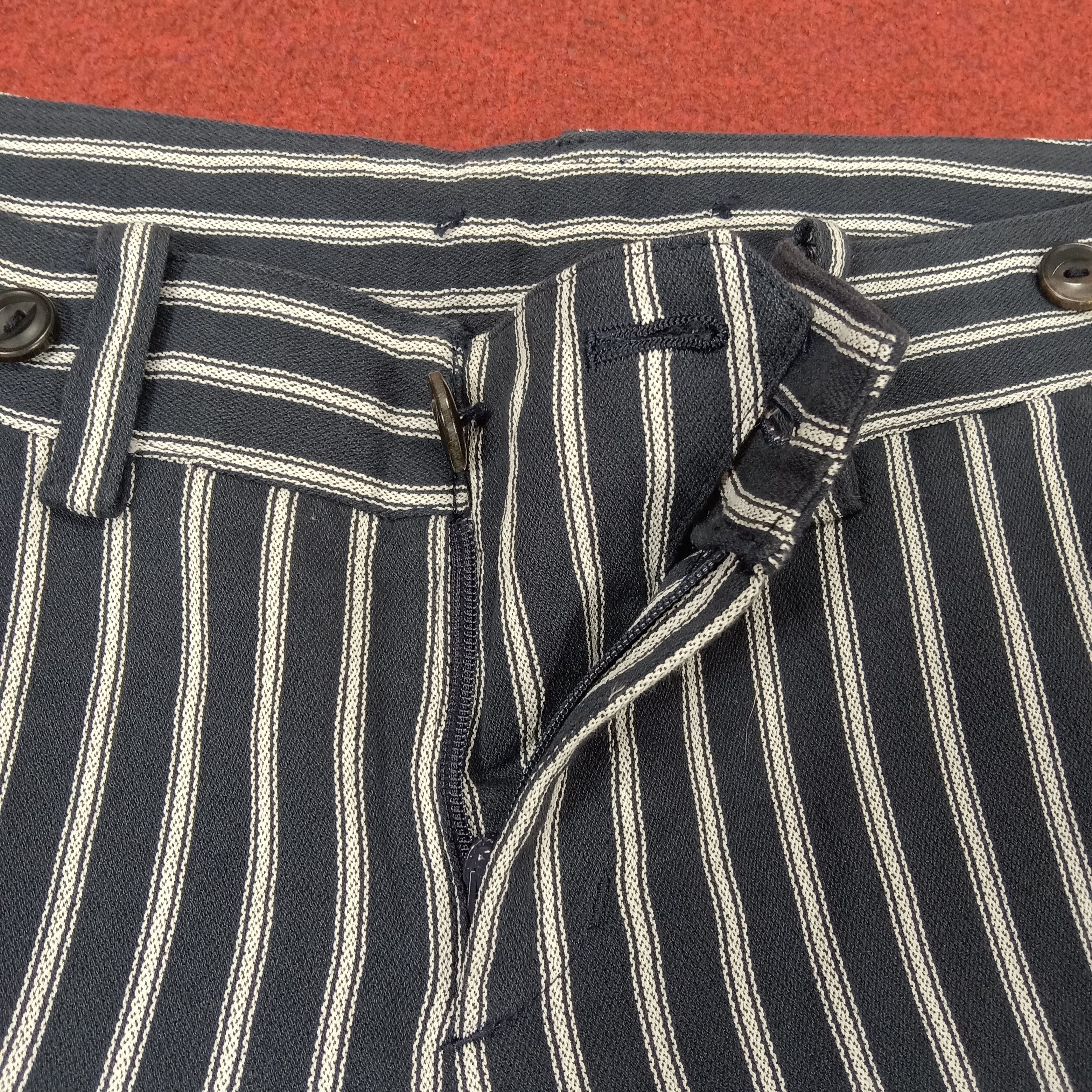 Hysteric Glamour × Japanese Brand × Vintage Hysteric Glamour Japanese Brand Stripes Design Pants Size 32" / US 10 / IT 46 - 12 Thumbnail