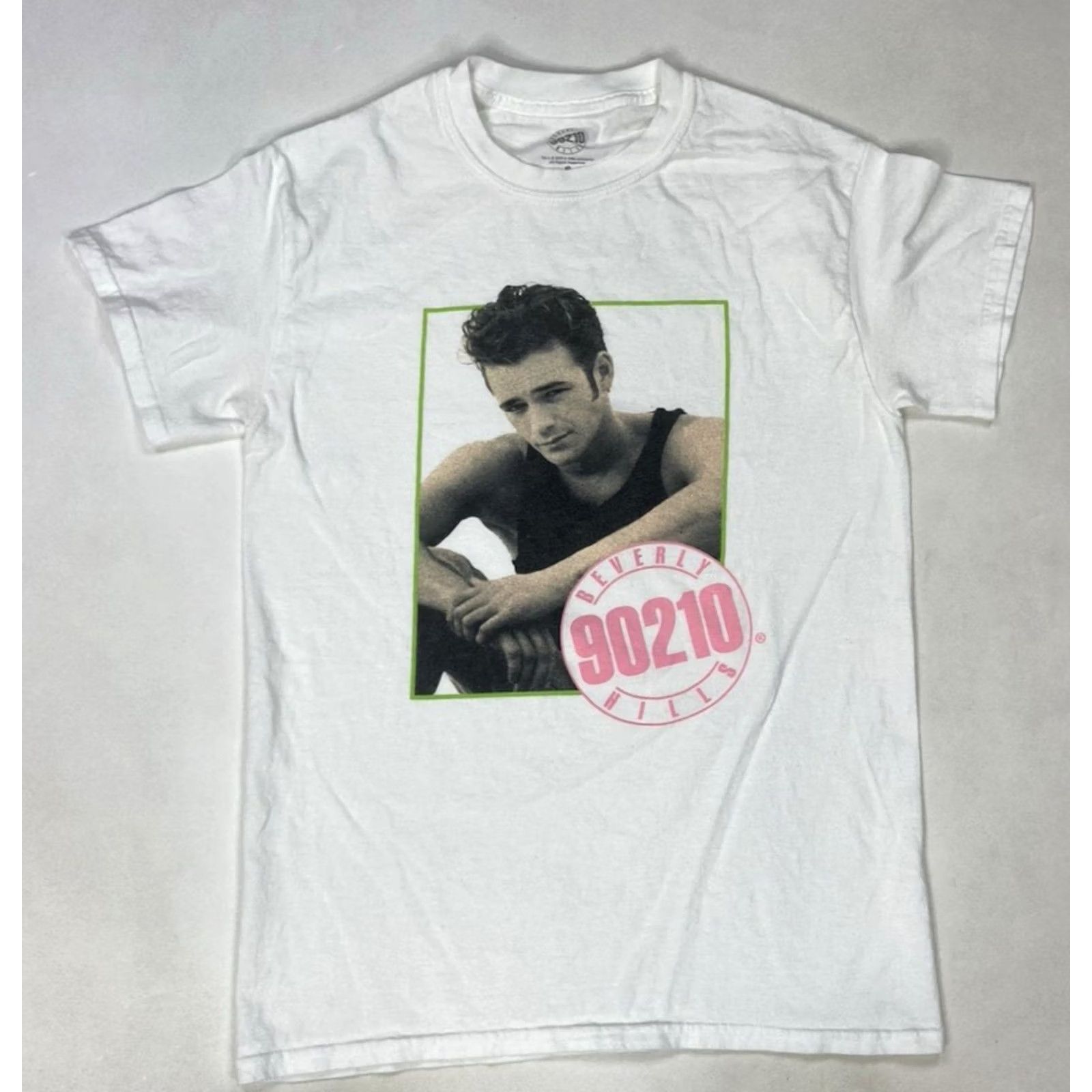 Etro Beverly Hills 90210 T-Shirt Women S White Short Sleeve Retro Graphic Casual Shirt Size S / US 4 / IT 40 - 2 Thumbnail