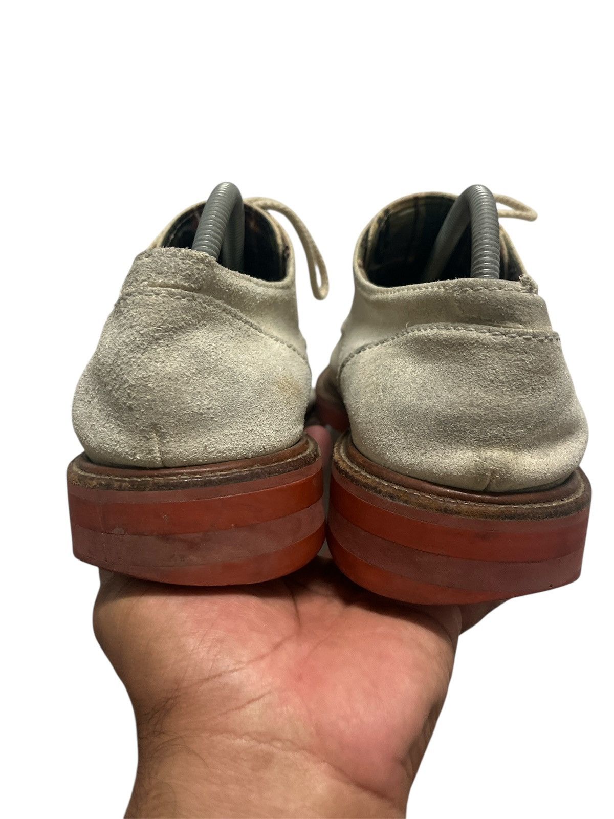 Comme des Garcons COMME DES GARCONS x JUNYA WATANABE SUEDE LEATHER SHOES Size US 10 / EU 43 - 4 Thumbnail