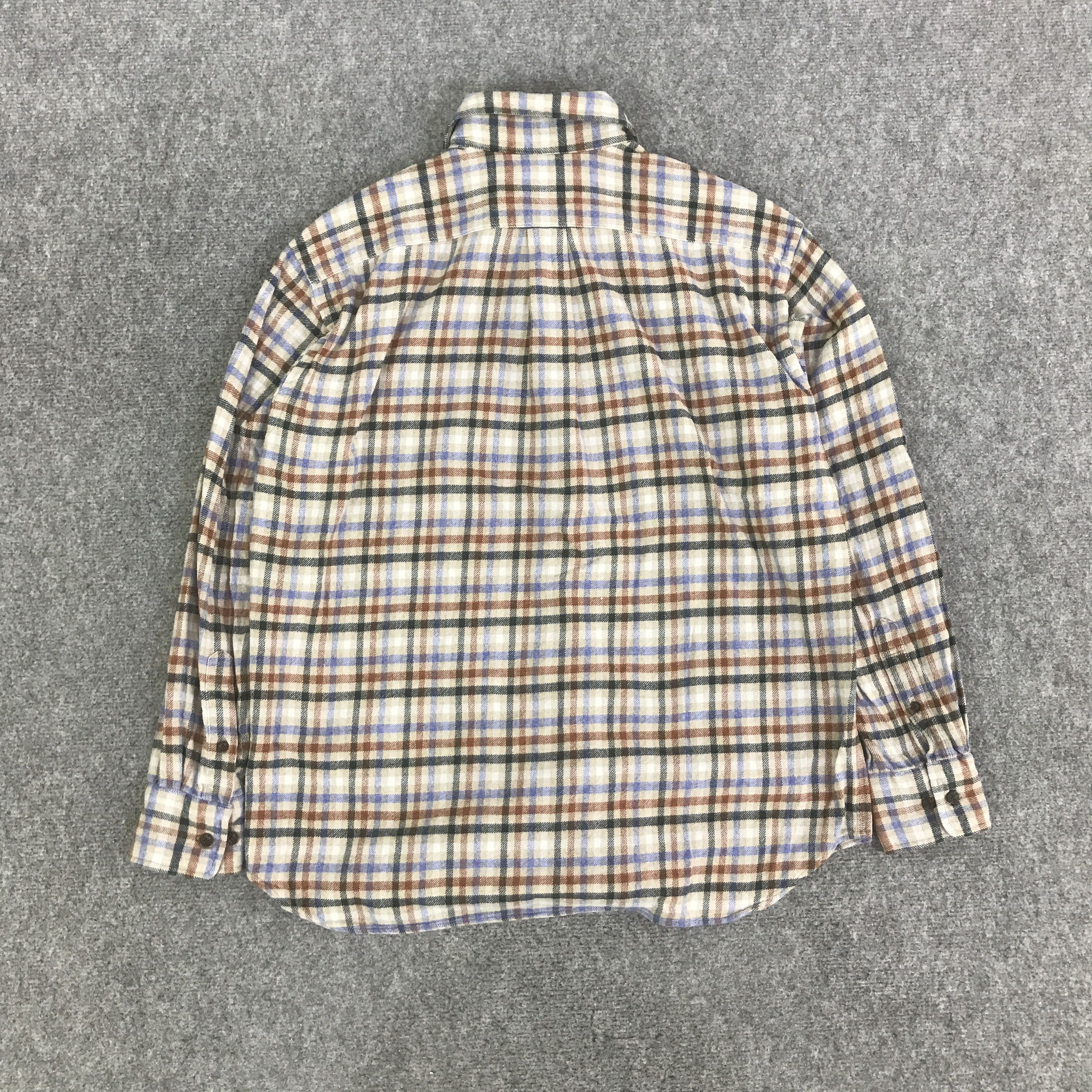 McGregor MCGREGOR FLANNEL BUTTON UP T-SHIRT K117B17 Size US L / EU 52-54 / 3 - 3 Thumbnail