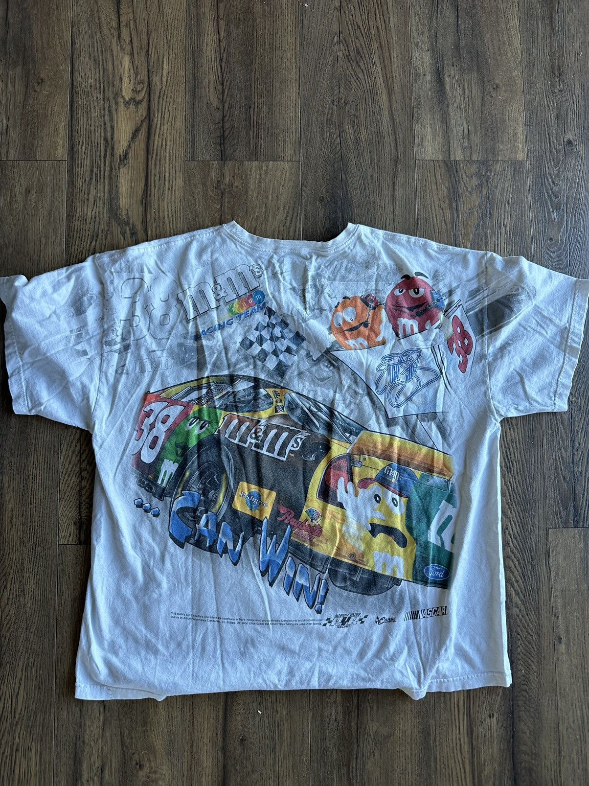 NASCAR MnM nascar vintage tee Size US XL / EU 56 / 4 - 2 Thumbnail