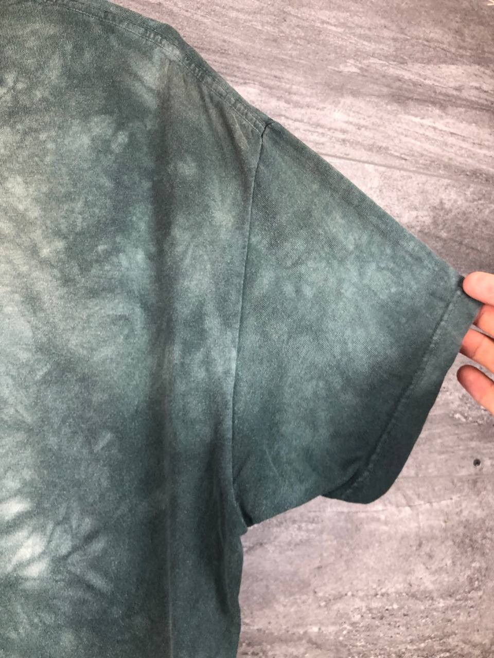 The Mountain Vintage 00’ Mountain Green Tie Dye HOWLING WOLF MOON Shirt Size US L / EU 52-54 / 3 - 9 Thumbnail