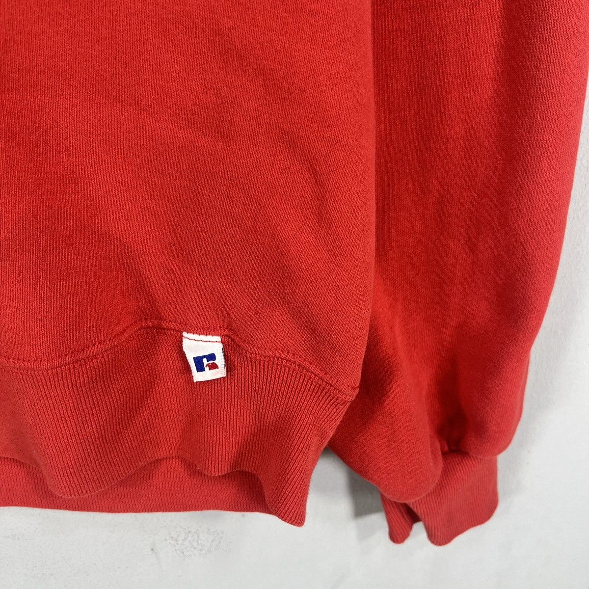 Russell Athletic × Vintage Vintage 90s Russel Tag CVHS Spellout Printed BigLogo Sweater Size US L / EU 52-54 / 3 - 3 Thumbnail