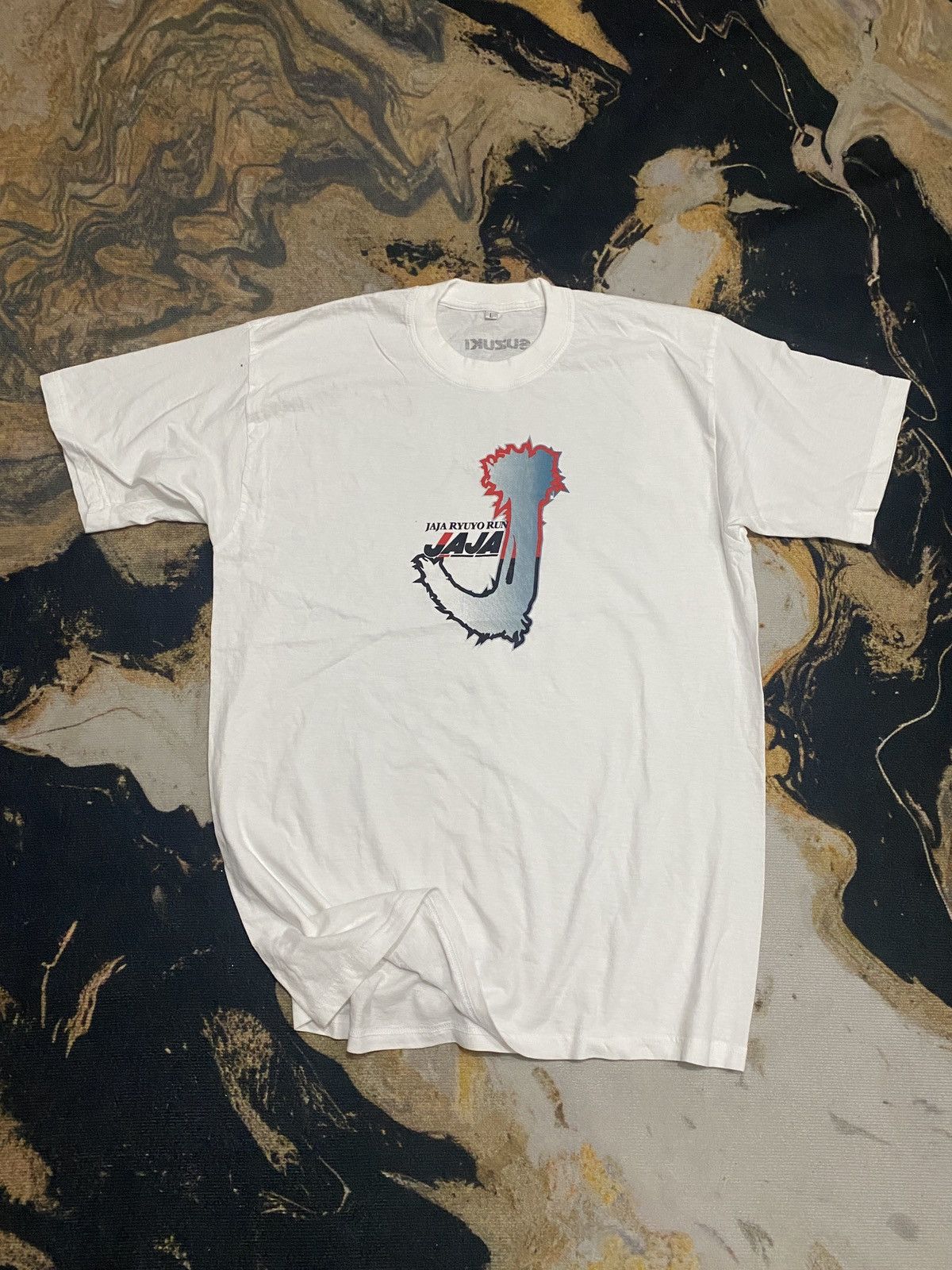 Vintage 🔥BINDING NOW🔥 Vintage JAJA Ryuyu T-shirt Suzuki Size US L / EU 52-54 / 3 - 1 Thumbnail