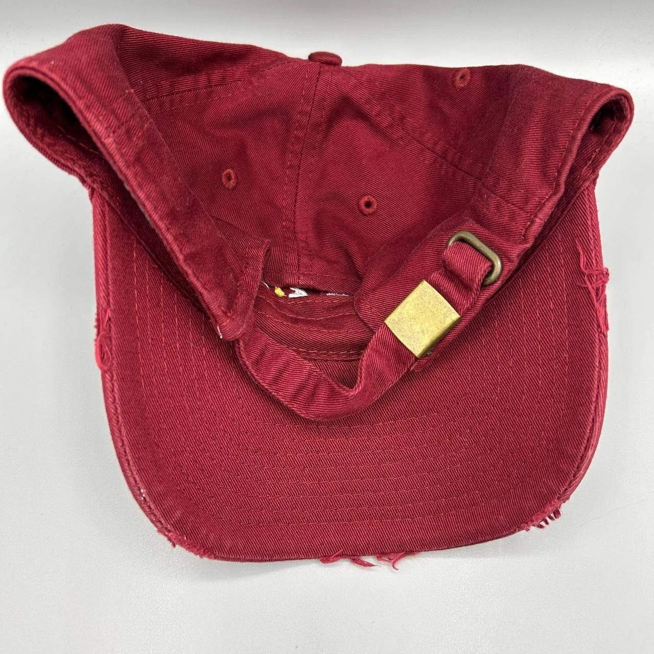 Other Finesse Dad Hat Kbethos Fashion Strap Back Distressed Cotton Size ONE SIZE - 8 Thumbnail