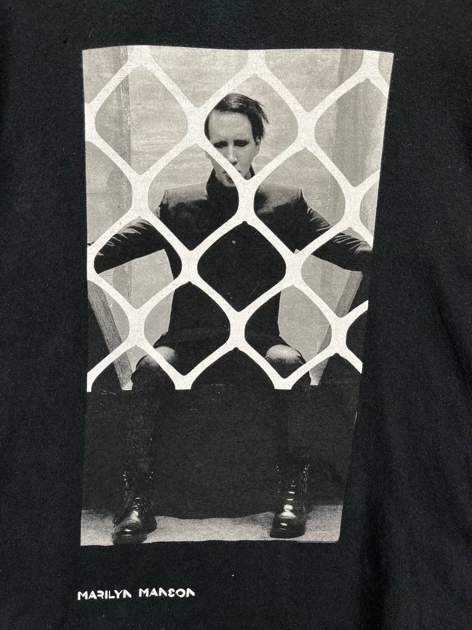 Marilyn Manson Vintage Marilyn Manson Punk Rock Band Tees T Shirts Size US XL / EU 56 / 4 - 6 Thumbnail