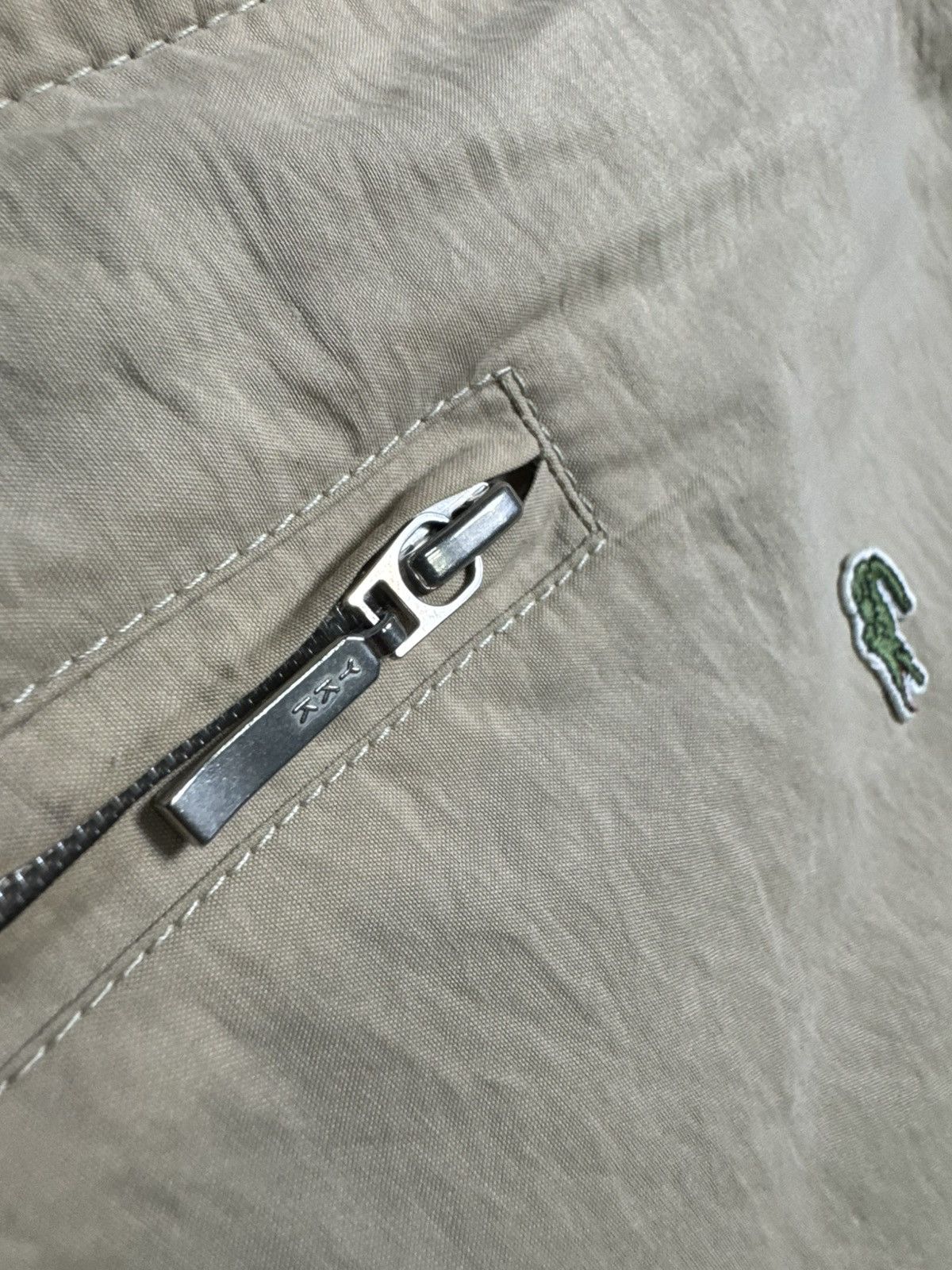 Lacoste Lacoste Vintage Overshot Reversible Jacket Beige Size US XL / EU 56 / 4 - 7 Thumbnail