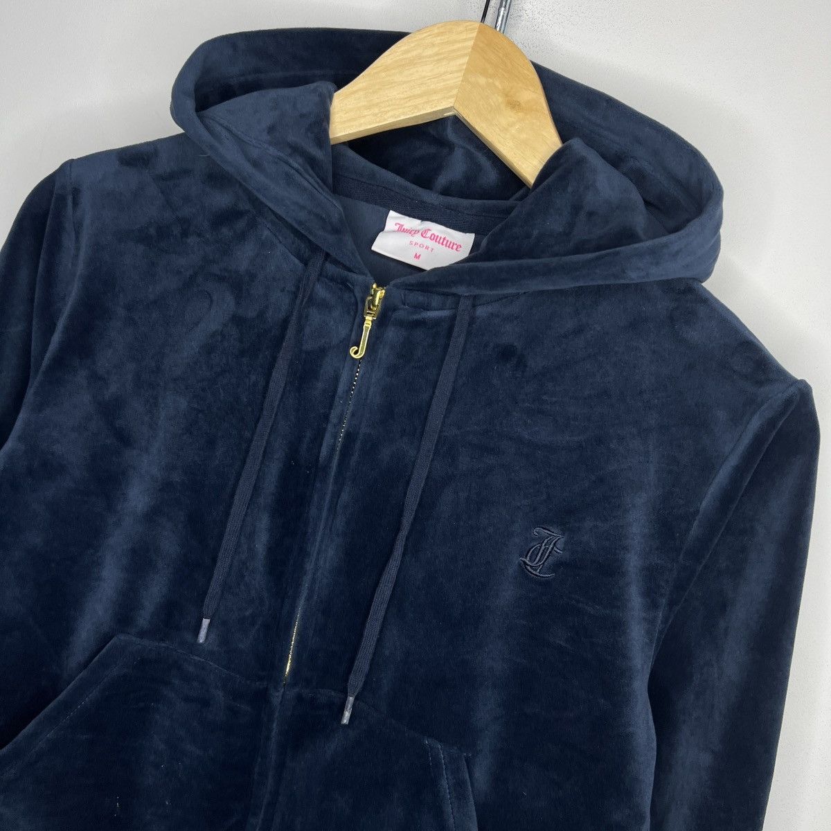 Juicy Couture Jeans × Vintage Juicy Couture vintage zip-up hoodie zipper Size US M / EU 48-50 / 2 - 5 Thumbnail