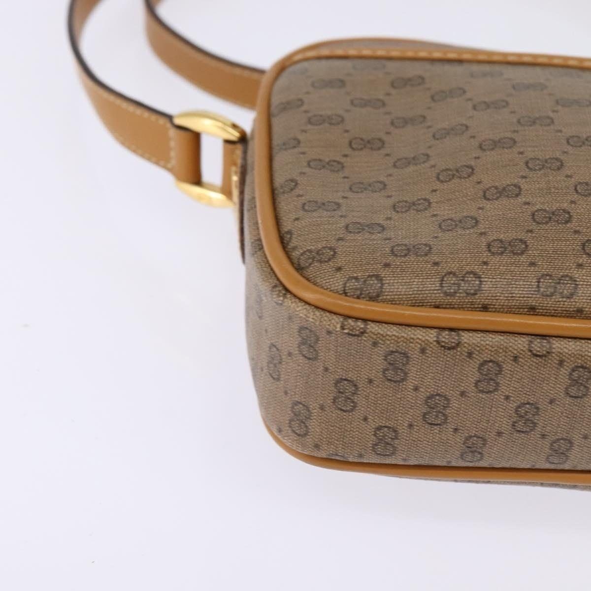 Gucci Gucci Micro GG Supreme Shoulder Bag Beige Size ONE SIZE - 12 Thumbnail