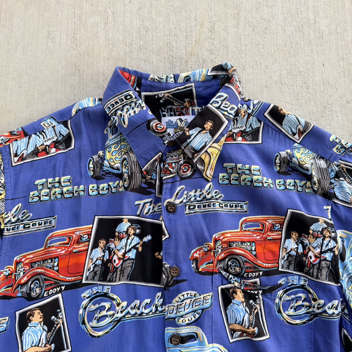 Reyn Spooner Reyn Spooner Beach Boys Hawaiian Shirt Men Large Vintage Size US L / EU 52-54 / 3 - 2 Thumbnail
