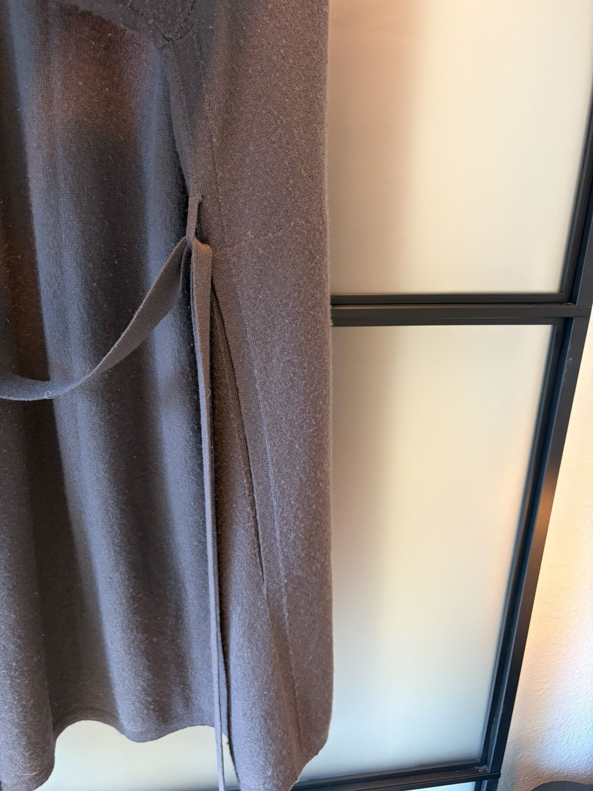 Rick Owens Rick 100% Cashmere Hooded Robe Size US M / EU 48-50 / 2 - 6 Thumbnail