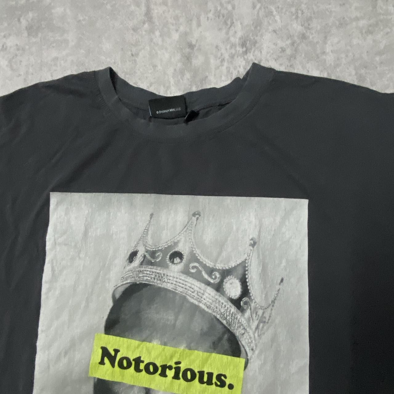 Other Black and yellow Notorious Biggie Smalls graphic tee #hiphop Size US XXL / EU 58 / 5 - 2 Thumbnail