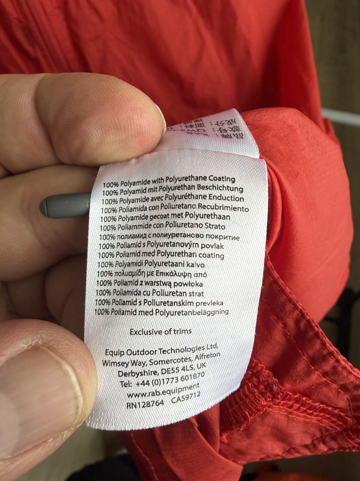 Rab Rab Vital Windshell Hoody Lightweight Jacket Men's Running Size US L / EU 52-54 / 3 - 12 Thumbnail