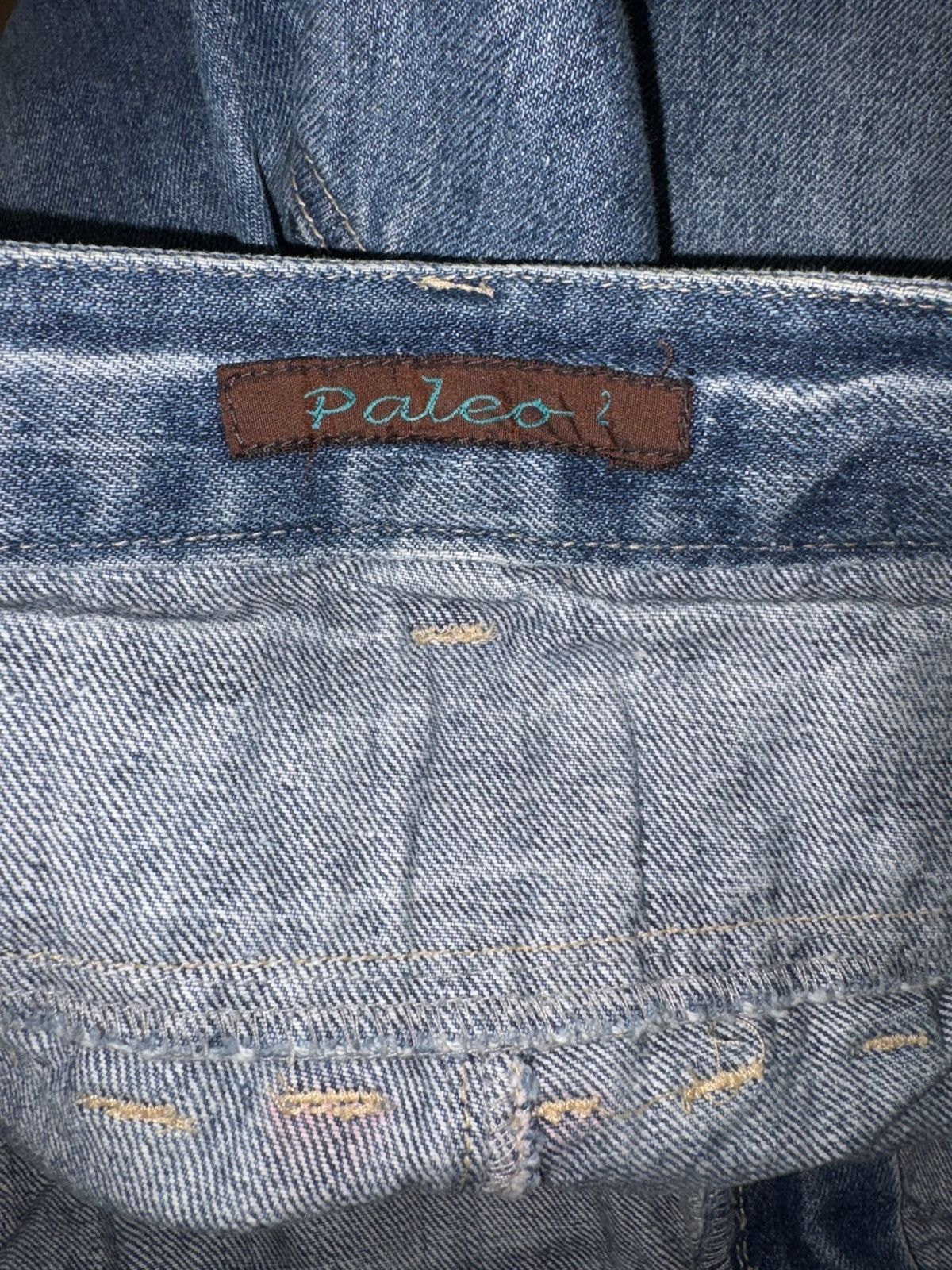 Japanese Brand Japanese brnd paleco 2 x double waisted denim jeans Size US 35 - 9 Thumbnail