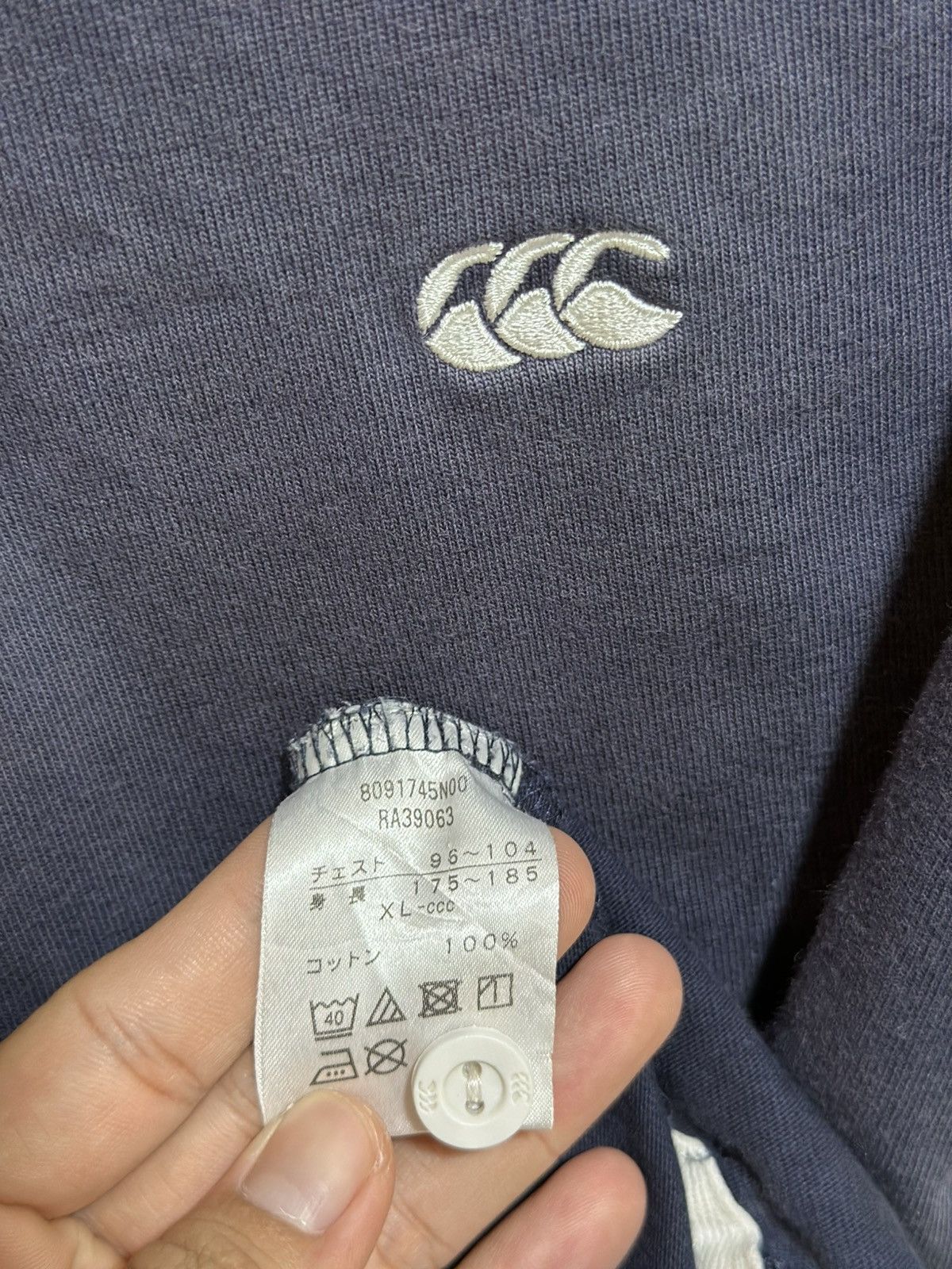Canterbury of New Zealand Thrashed Vintage Polo Canterbury Sun Faded Tee Size US XL / EU 56 / 4 - 5 Thumbnail