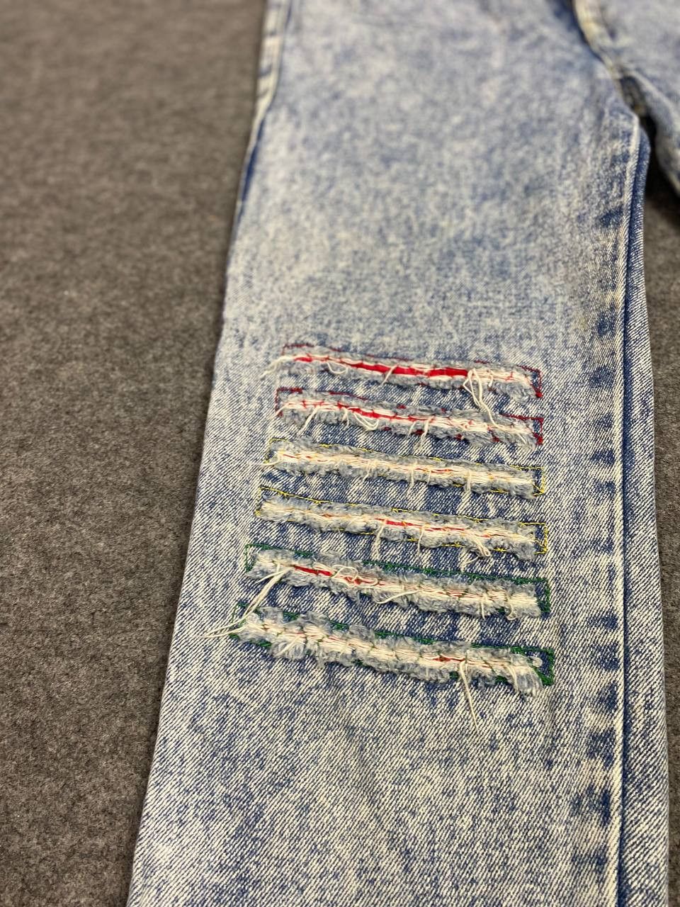 Japanese Brand vintage japanese brands shashiko denim distressed highwaist Size US 28 / EU 44 - 10 Thumbnail