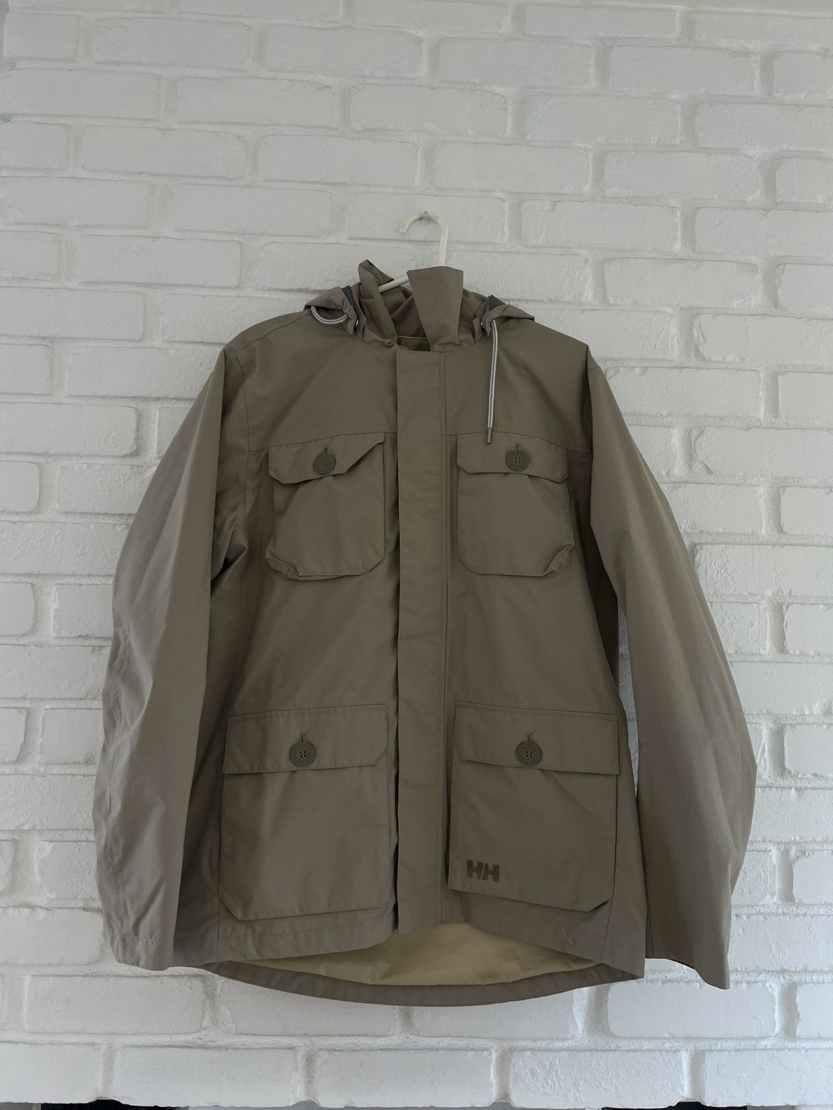 Helly Hansen Helly Hansen Tech JPN Kobe Field Jacket Aluminum (Tan) Size US L / EU 52-54 / 3 - 11 Thumbnail