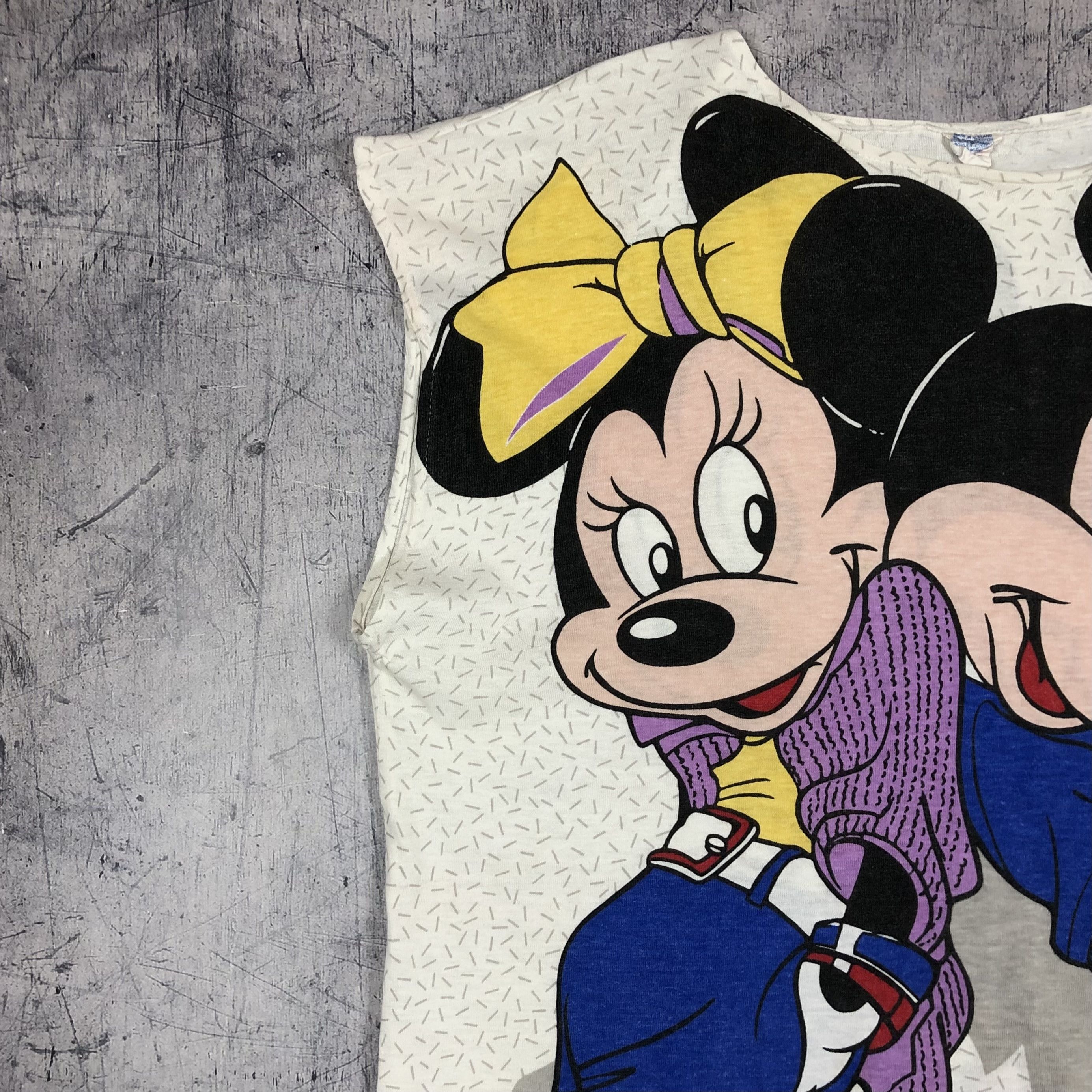Mickey Mouse Vintage Mickey Minnie Mouse Disney Tank Top Size US M / EU 48-50 / 2 - 6 Thumbnail
