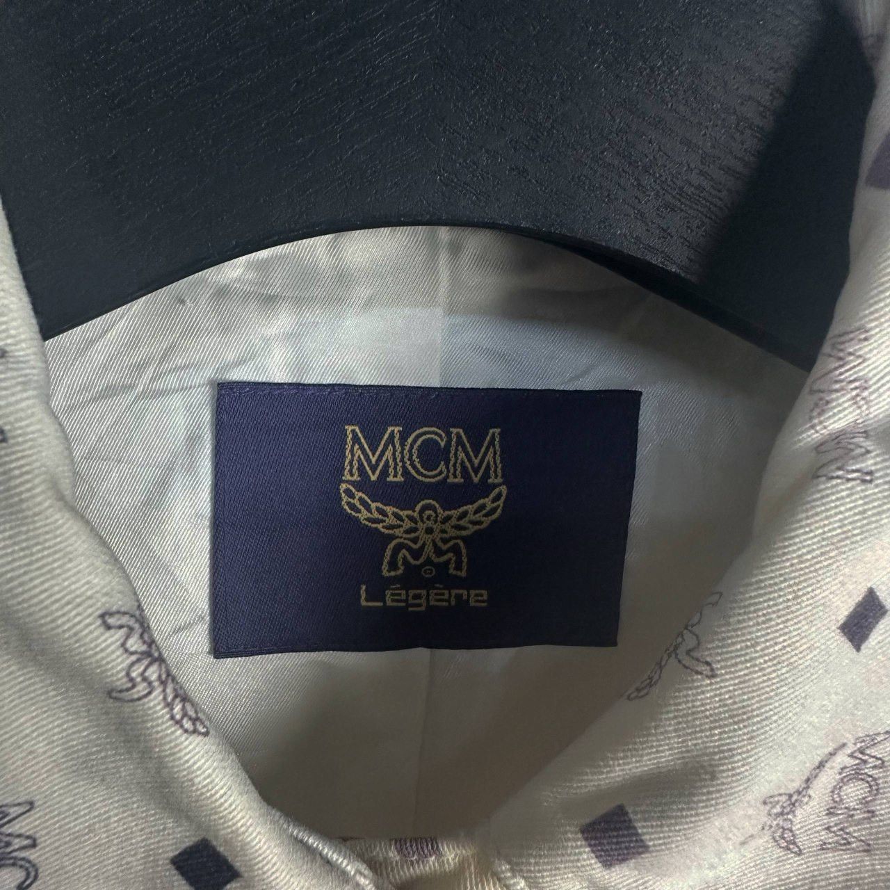 MCM Rare Vintage MCM Monogram Button Denim Work Jacket Size US M / EU 48-50 / 2 - 4 Thumbnail
