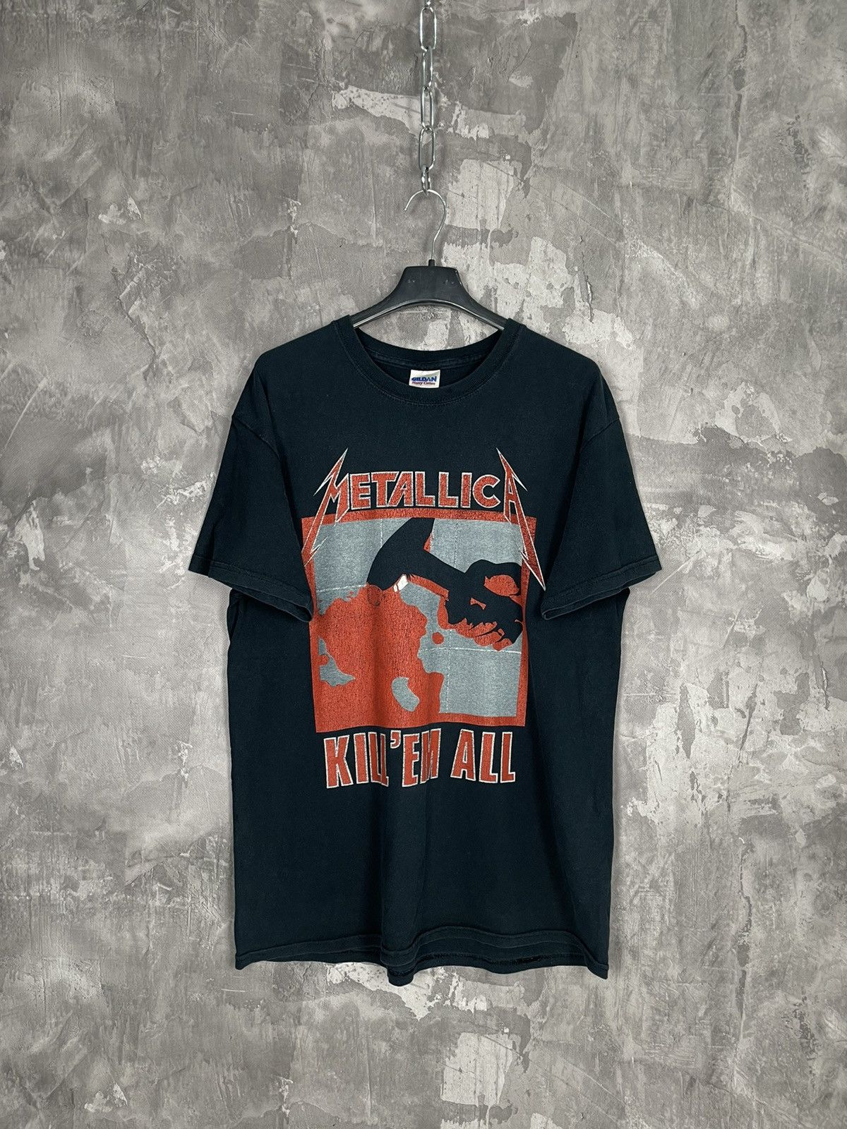 Band Tees × Vintage Vintage Metallica T Shirt Kill 'em All Band Tour Tees Size US M / EU 48-50 / 2 - 1 Thumbnail