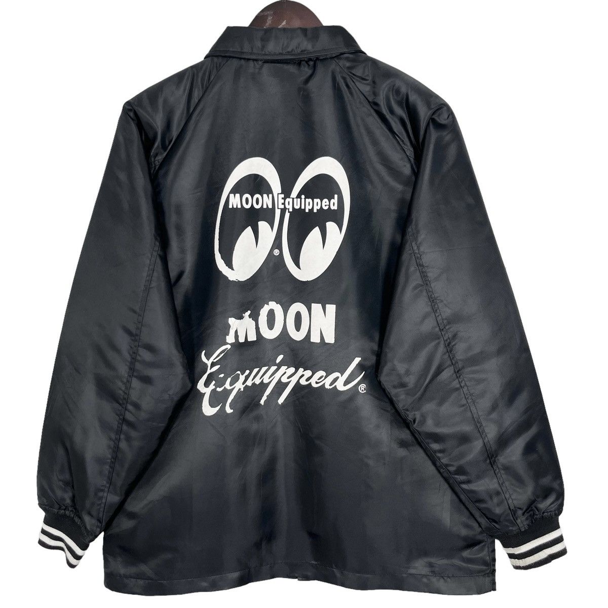 image of Mooneyes Equipped Coach Jacket in Black, Men's (Size Medium)
