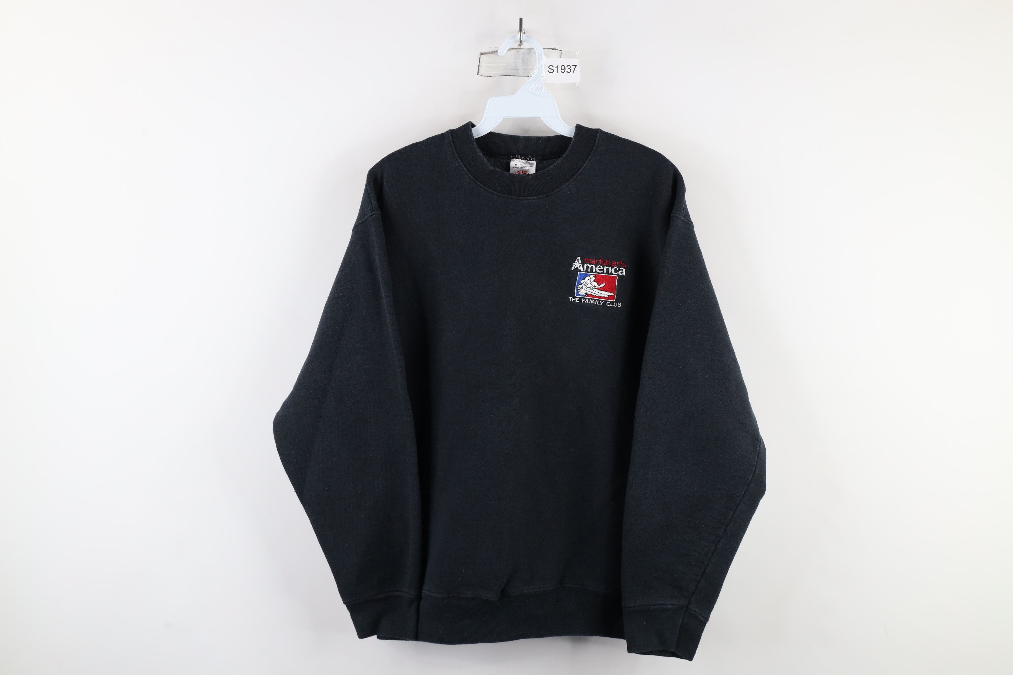 Vintage Vintage 90s Martial Arts America Crewneck Sweatshirt USA Size US M / EU 48-50 / 2 - 1 Thumbnail