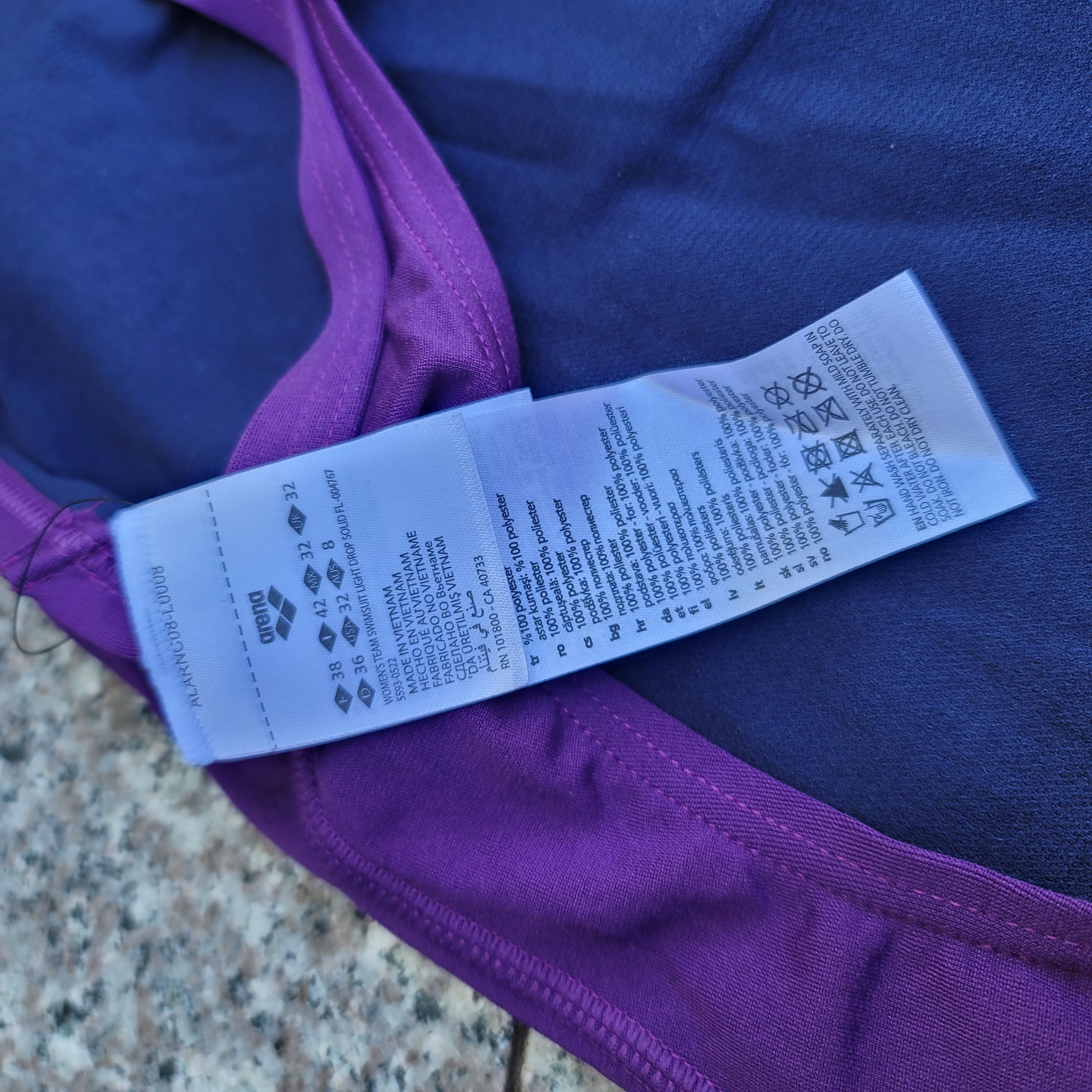 Other New! Arena one-piece swimsuit size 32 Size ONE SIZE - 4 Thumbnail