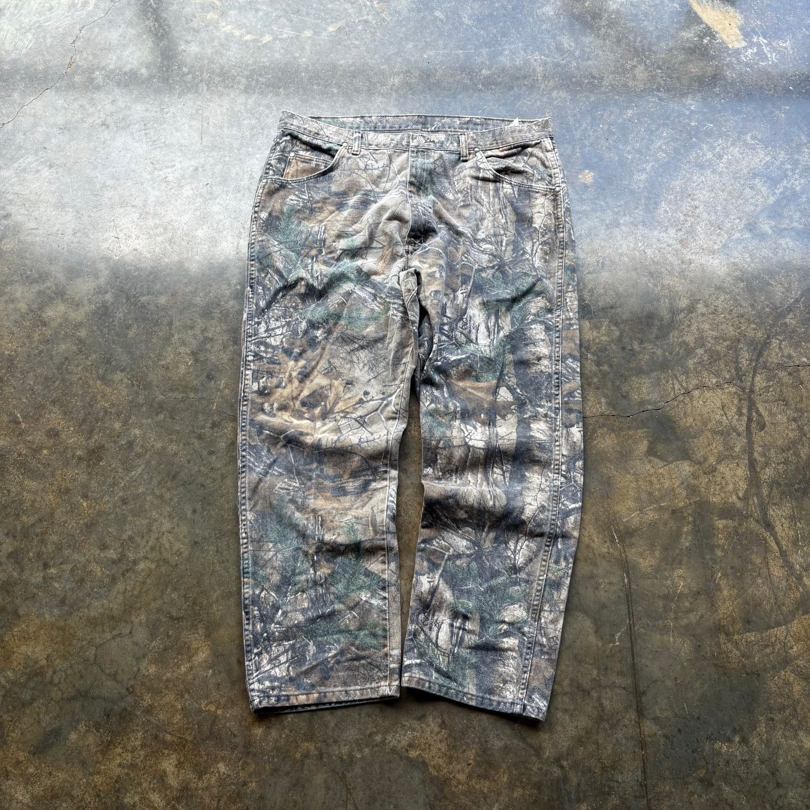 Wrangler Vintage Baggy Camo Wrangler Jeans Size US 40 / EU 56 - 3 Thumbnail