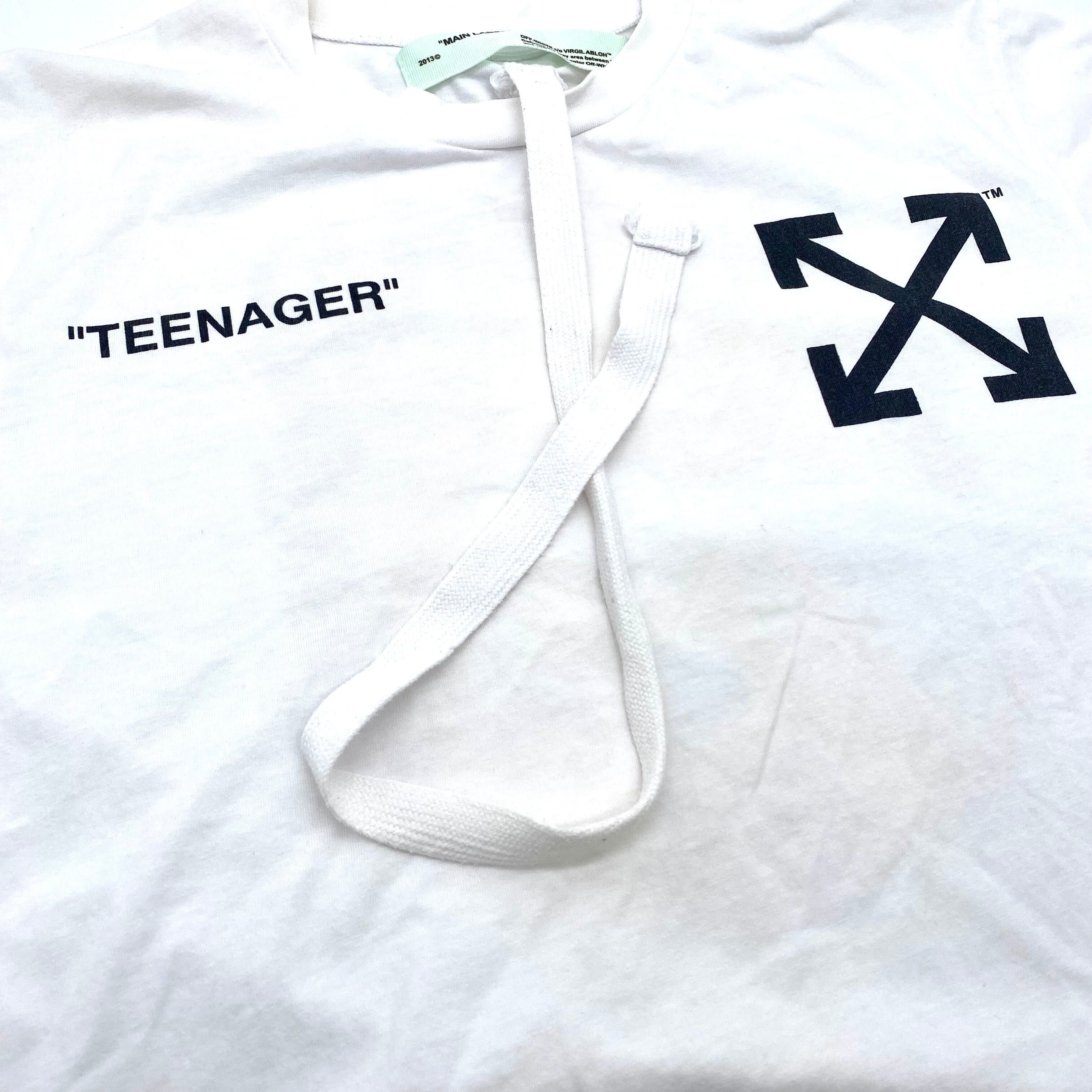 Off-White 19SS OFF WHITE FLAMED BART Tee White Size US L / EU 52-54 / 3 - 7 Thumbnail