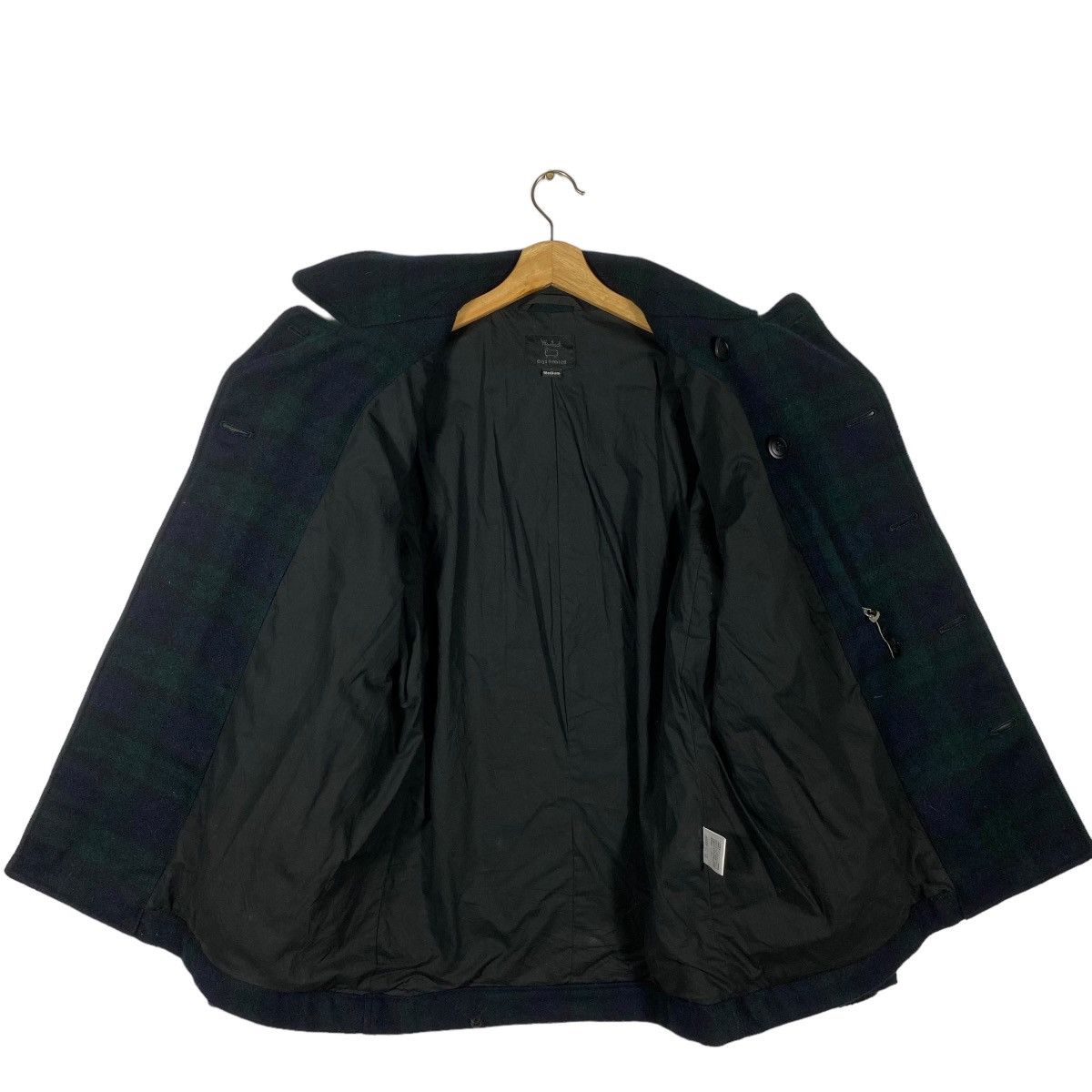 Vintage × Woolrich Woolen Mills Vintage Woolrich Digs Limited Plaid Wool Button Jacket Size US M / EU 48-50 / 2 - 7 Thumbnail