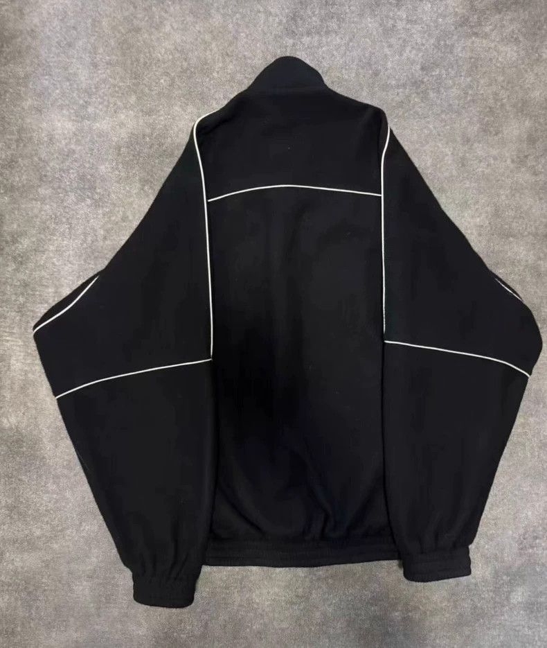 Balenciaga Balenciaga Embroidered Logo Fleece Jacket Size US S / EU 44-46 / 1 - 2 Thumbnail